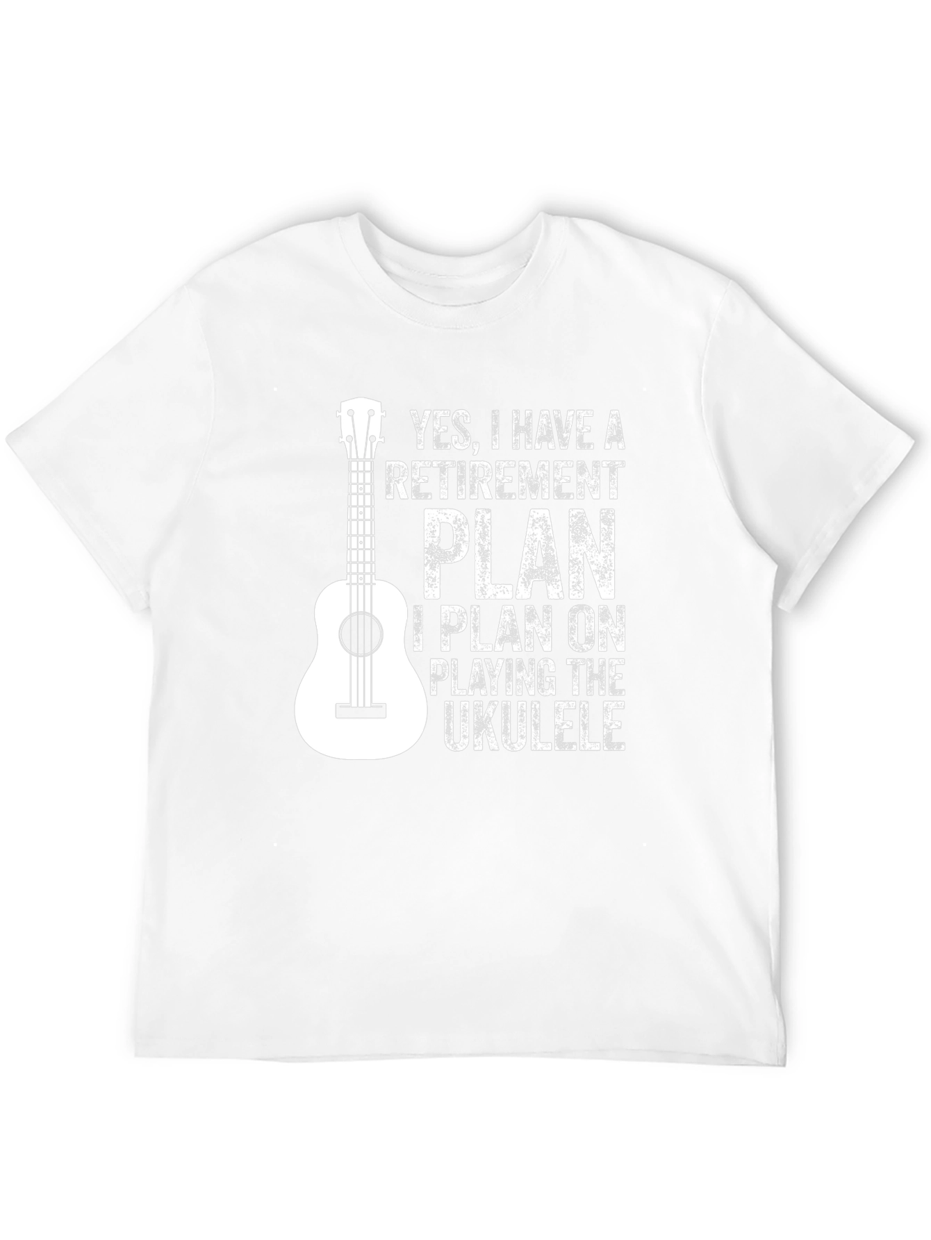 Retirement Plan Ukulele T-Shirt