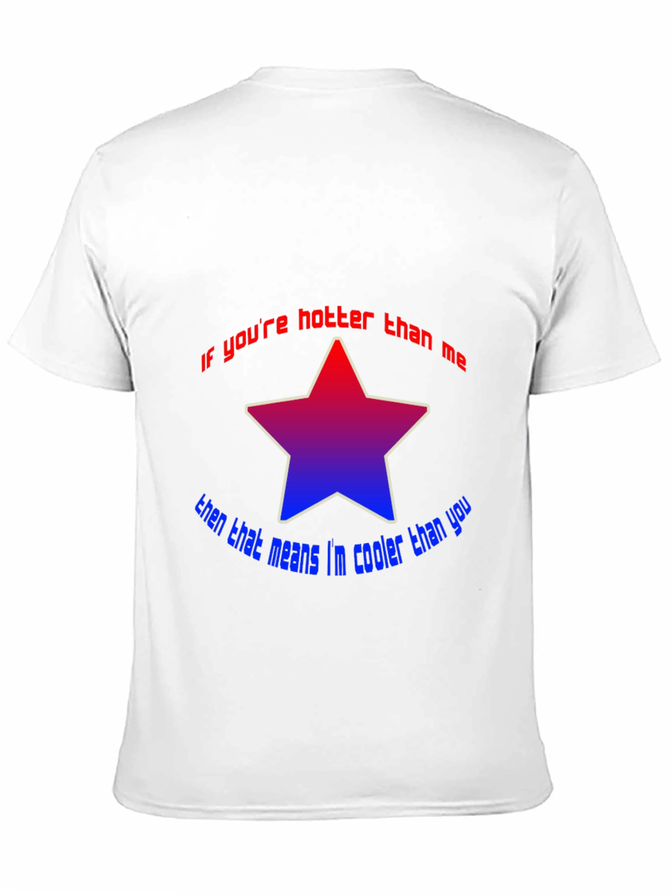 Cooler Than You Star Graphic Tee - Black