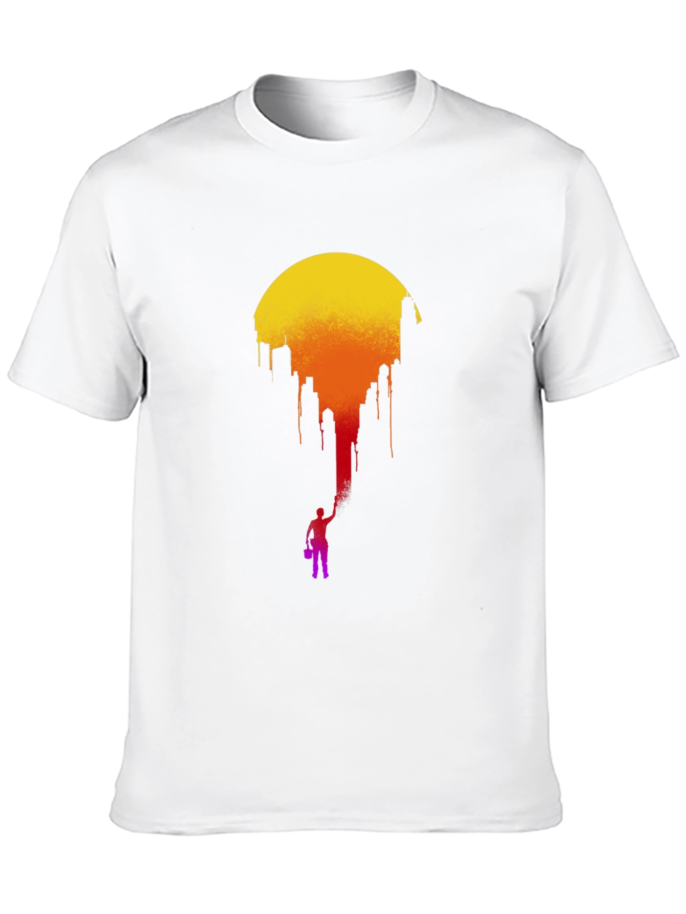 Cityscape Sunset Tee