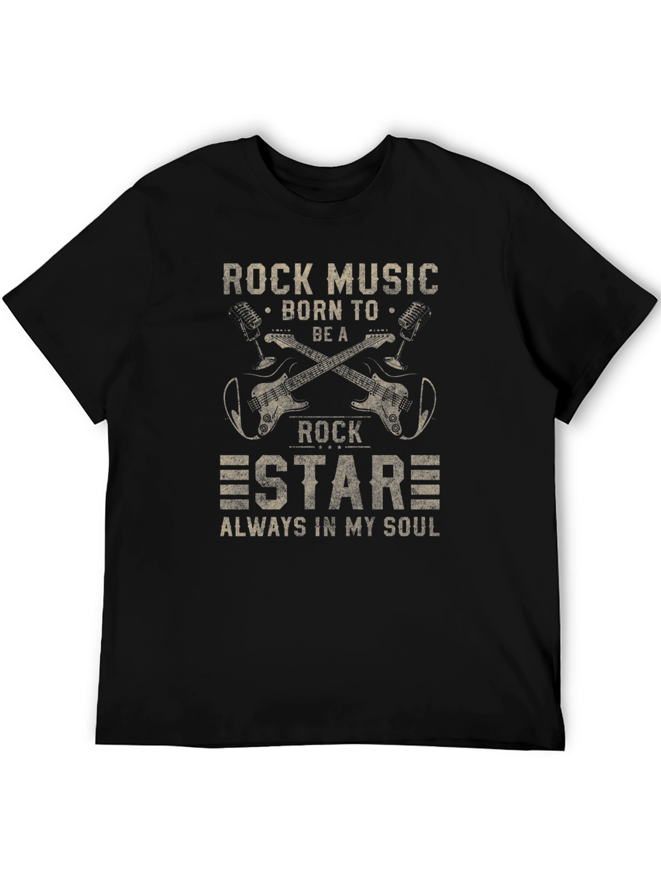 Rock Music Star Graphic Tee