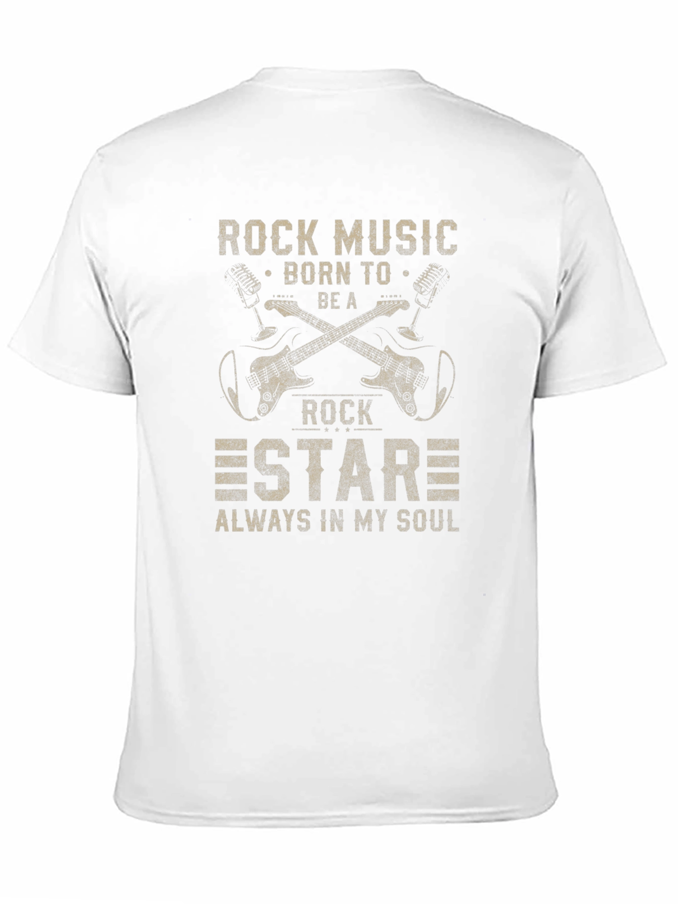 Rock Music Star Graphic Tee