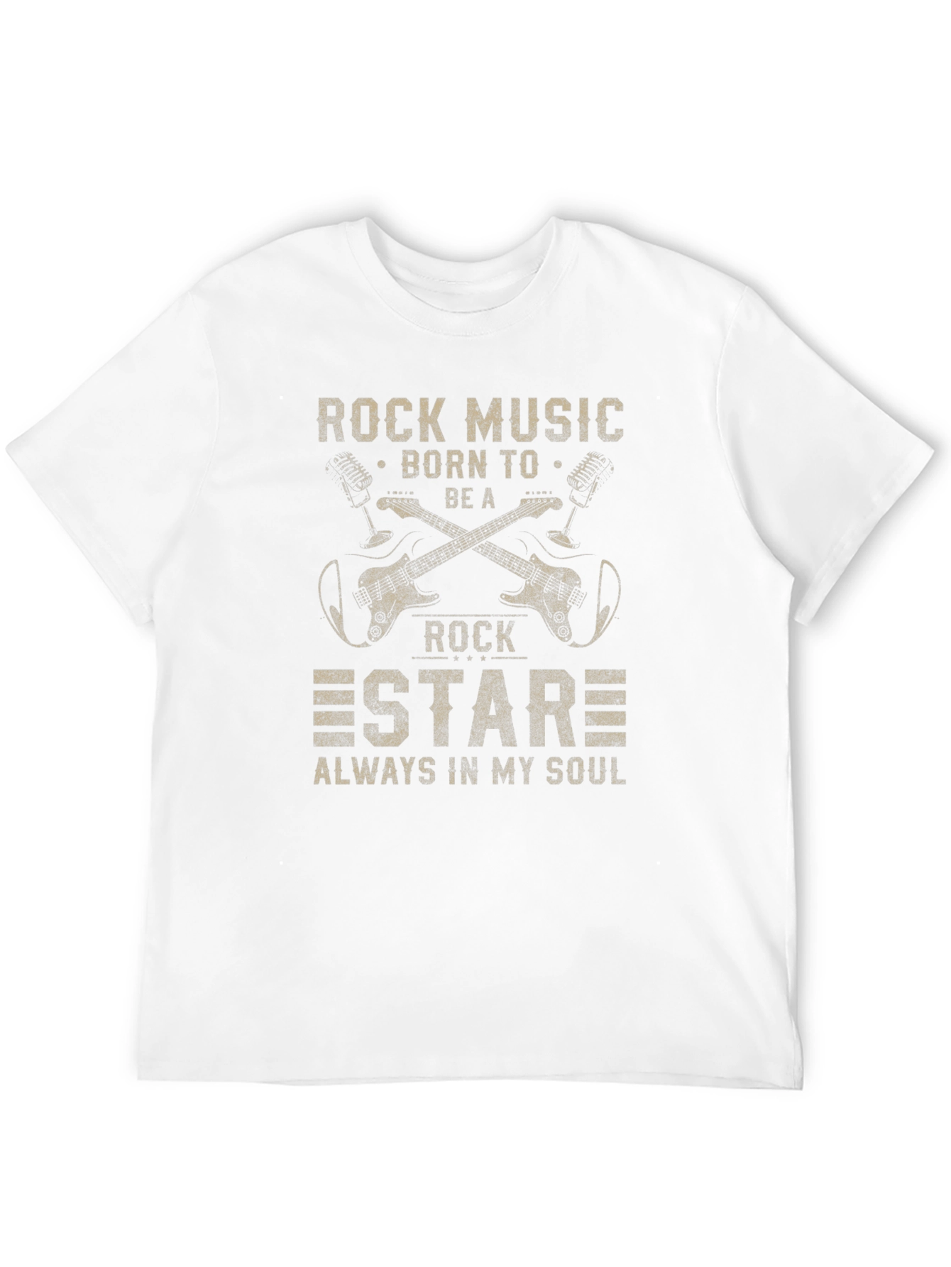 Rock Music Star Graphic Tee