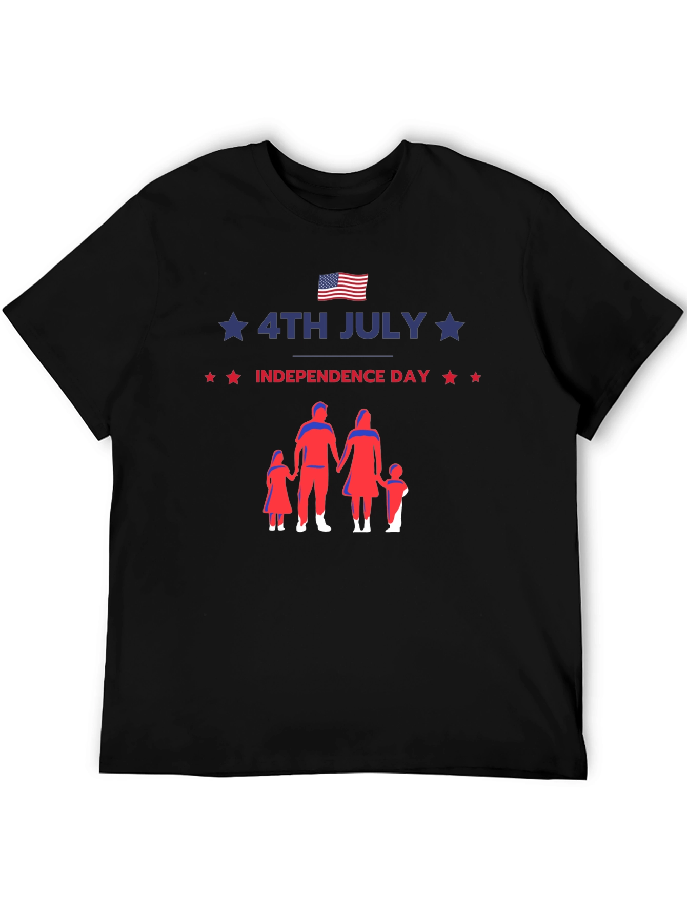 4th of July Family Independence Day T-Shirt