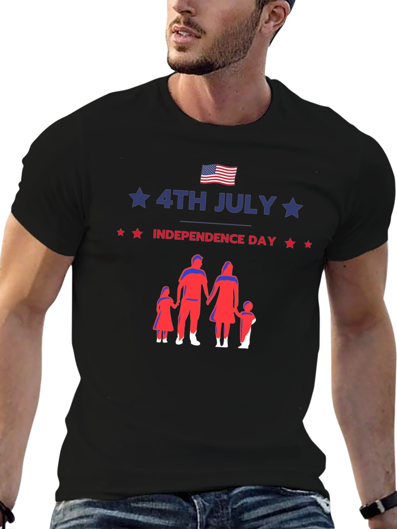 4th of July Family Independence Day T-Shirt