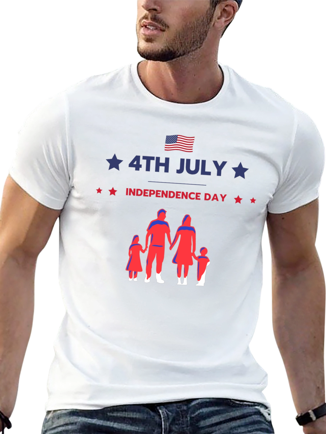 4th of July Family Independence Day T-Shirt