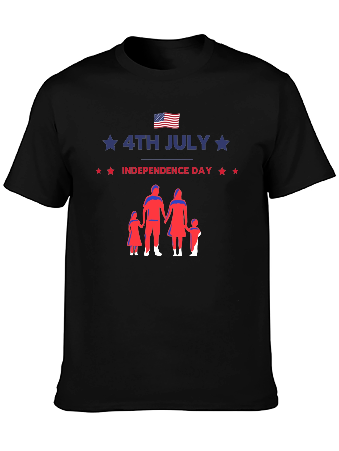 4th of July Family Independence Day T-Shirt