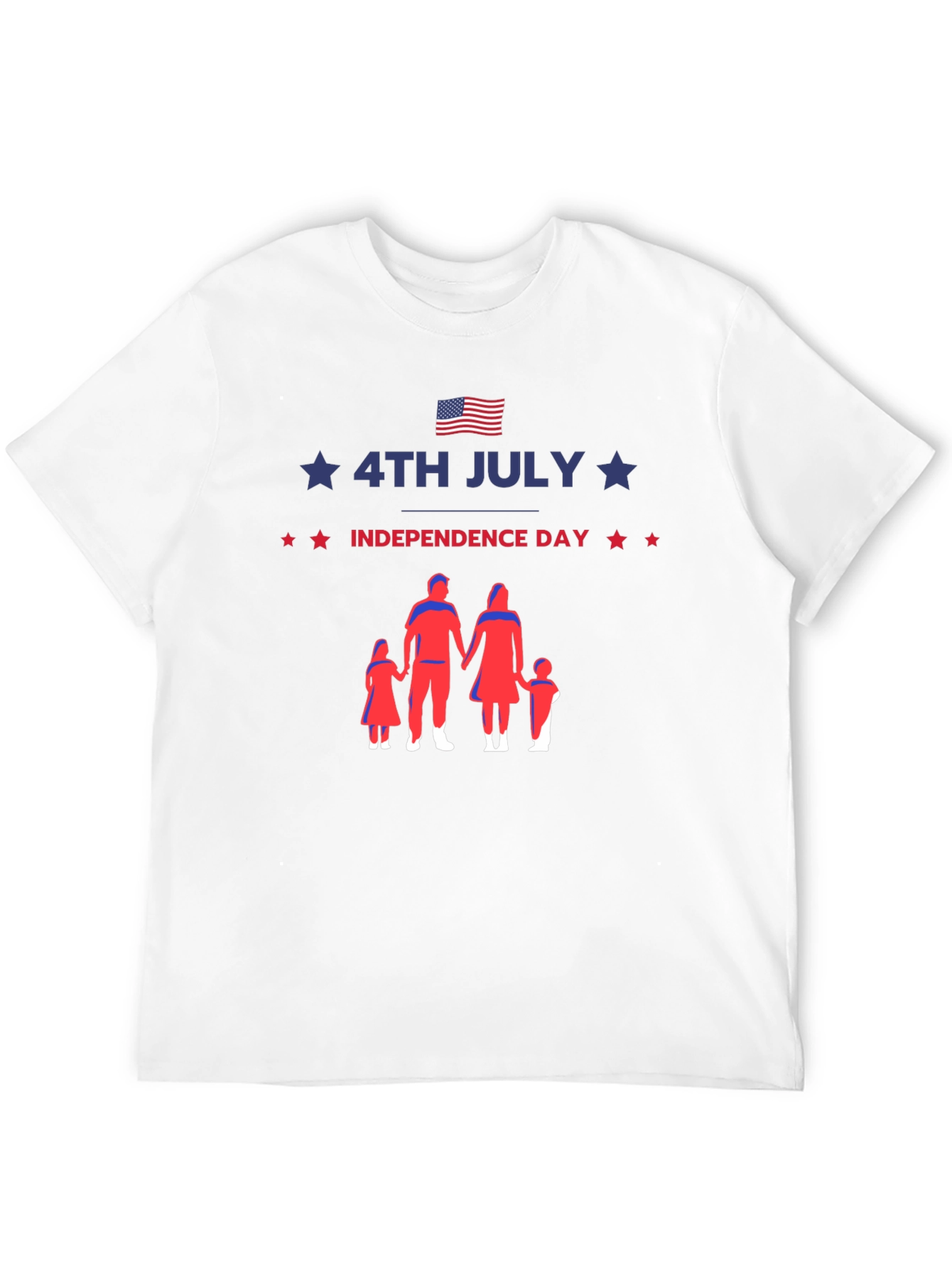 4th of July Family Independence Day T-Shirt