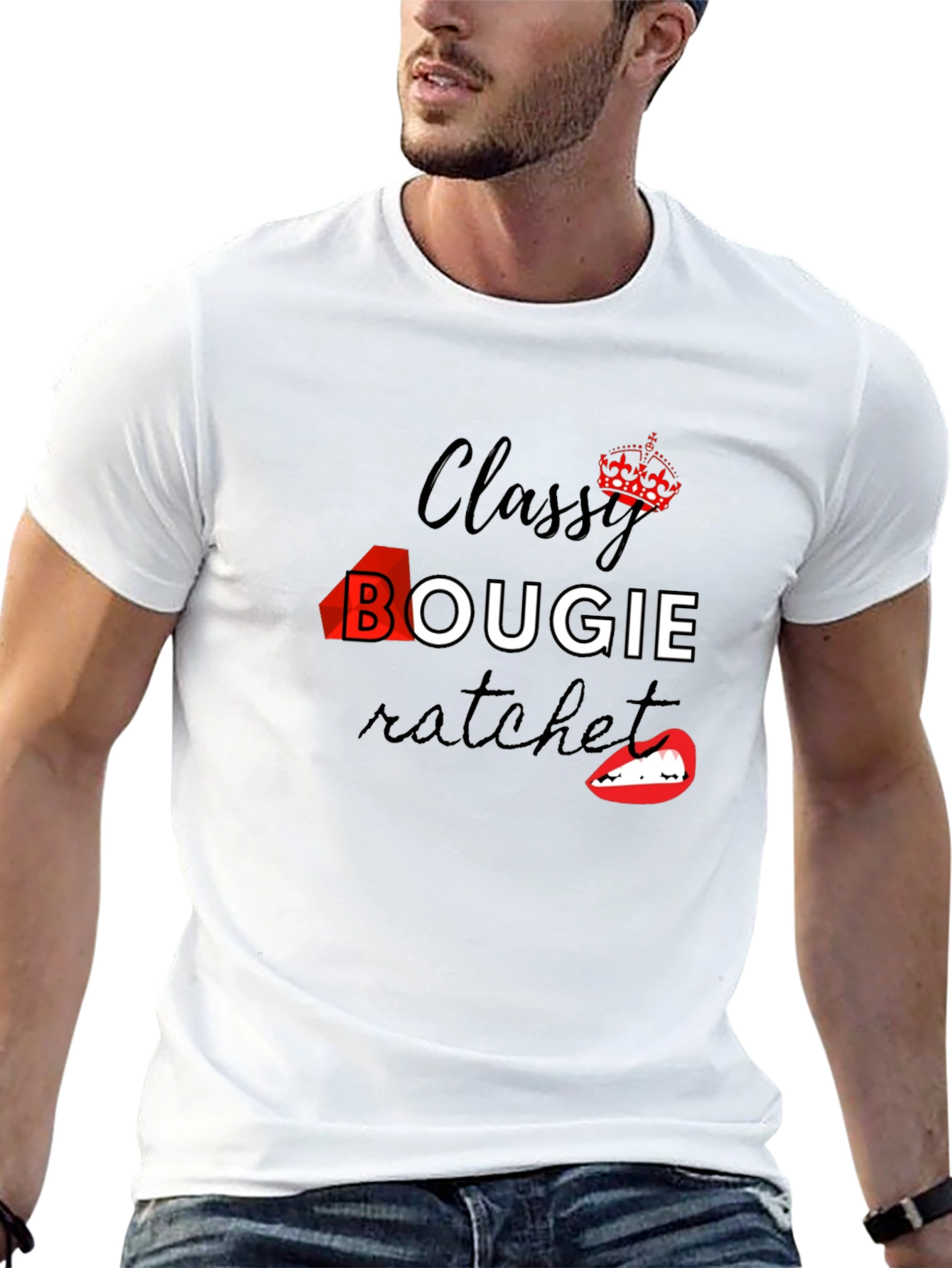 Classy Bougie Ratchet Graphic T-Shirt