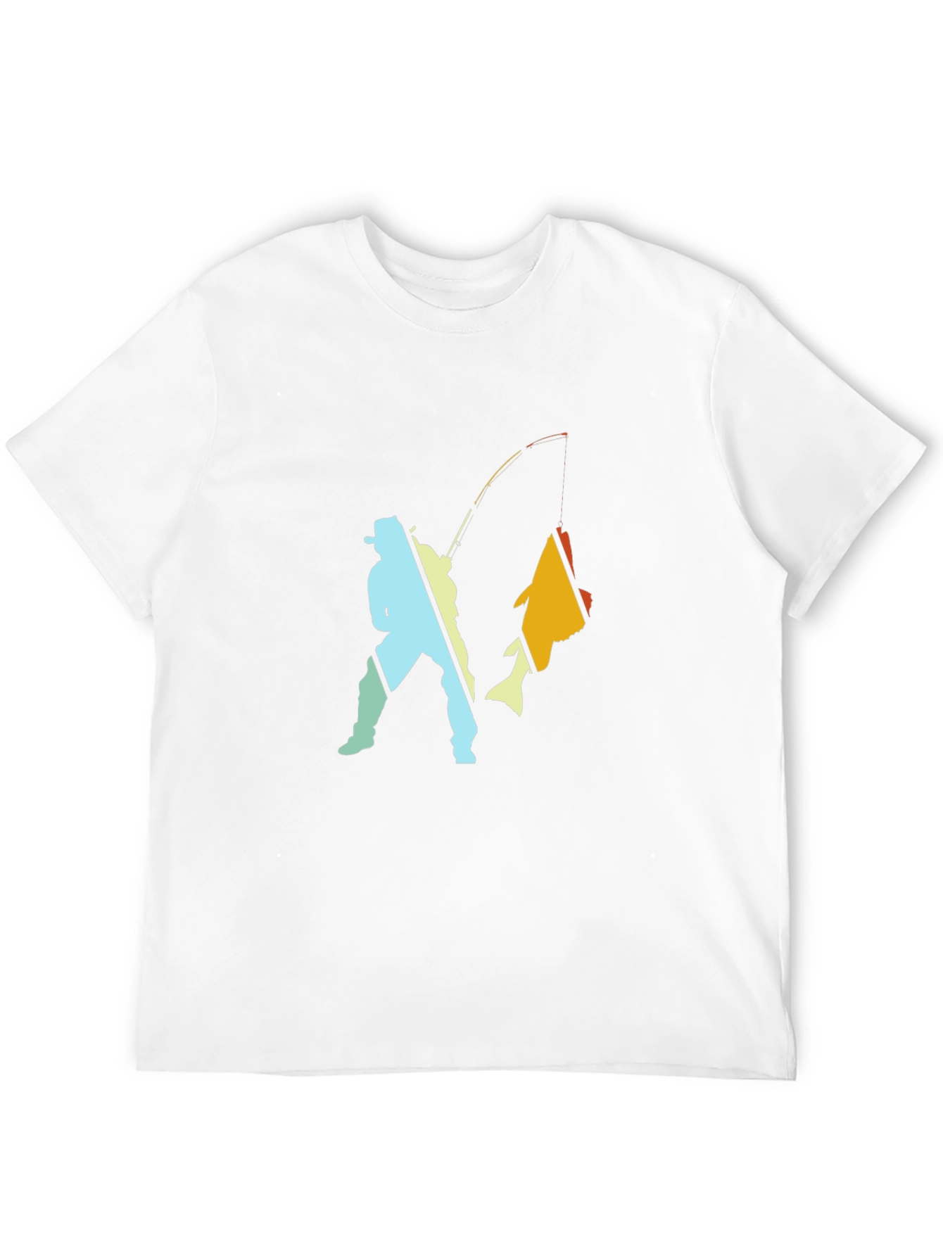 Fishing T-Shirt: Fisherman Catch Graphic Tee