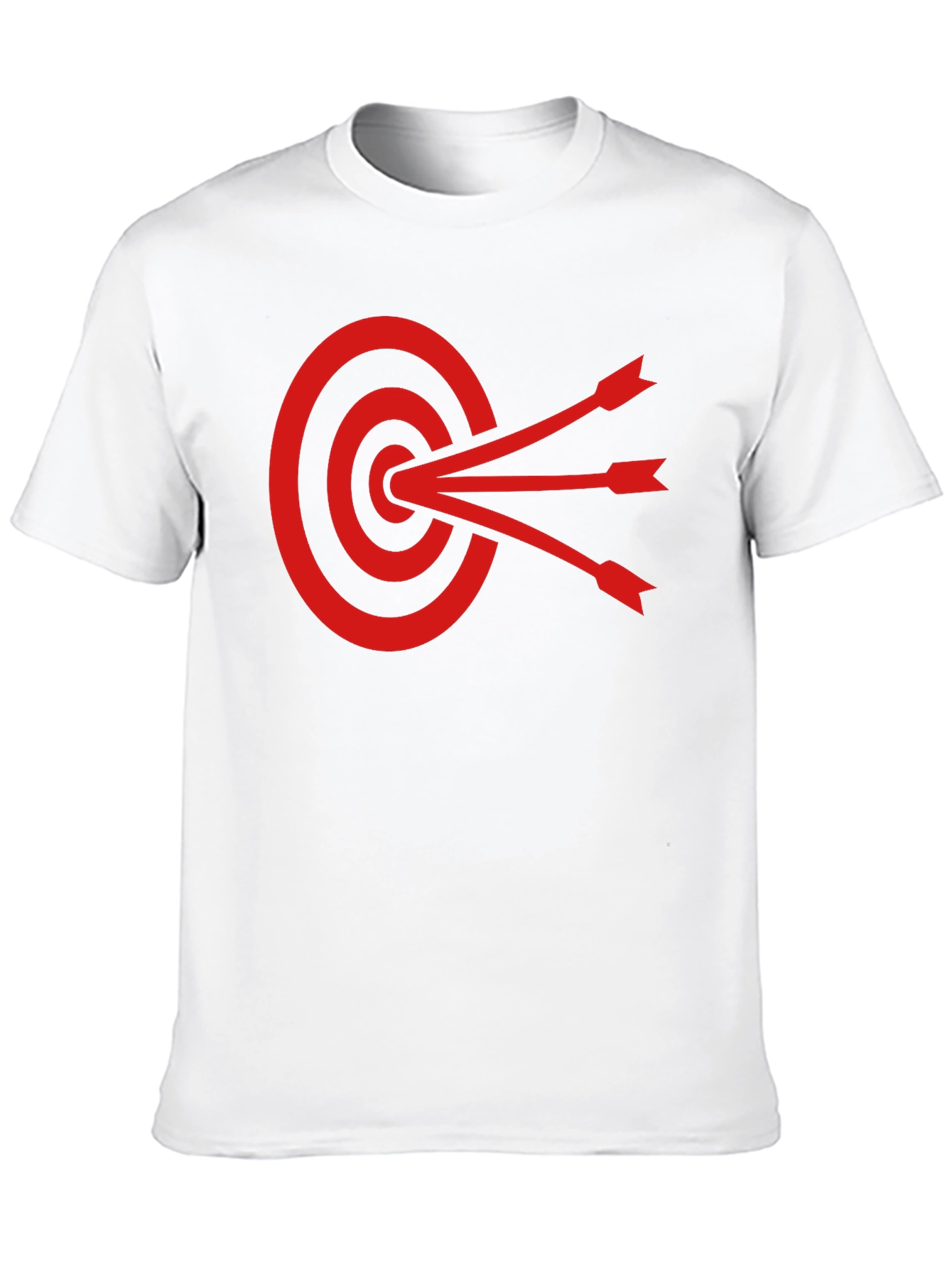 Target Practice Graphic Tee - Black Cotton Shirt