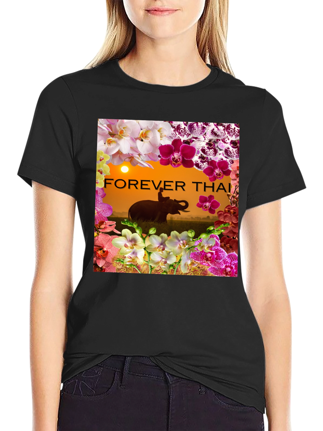 Forever Thai Elephant Orchid T-Shirt