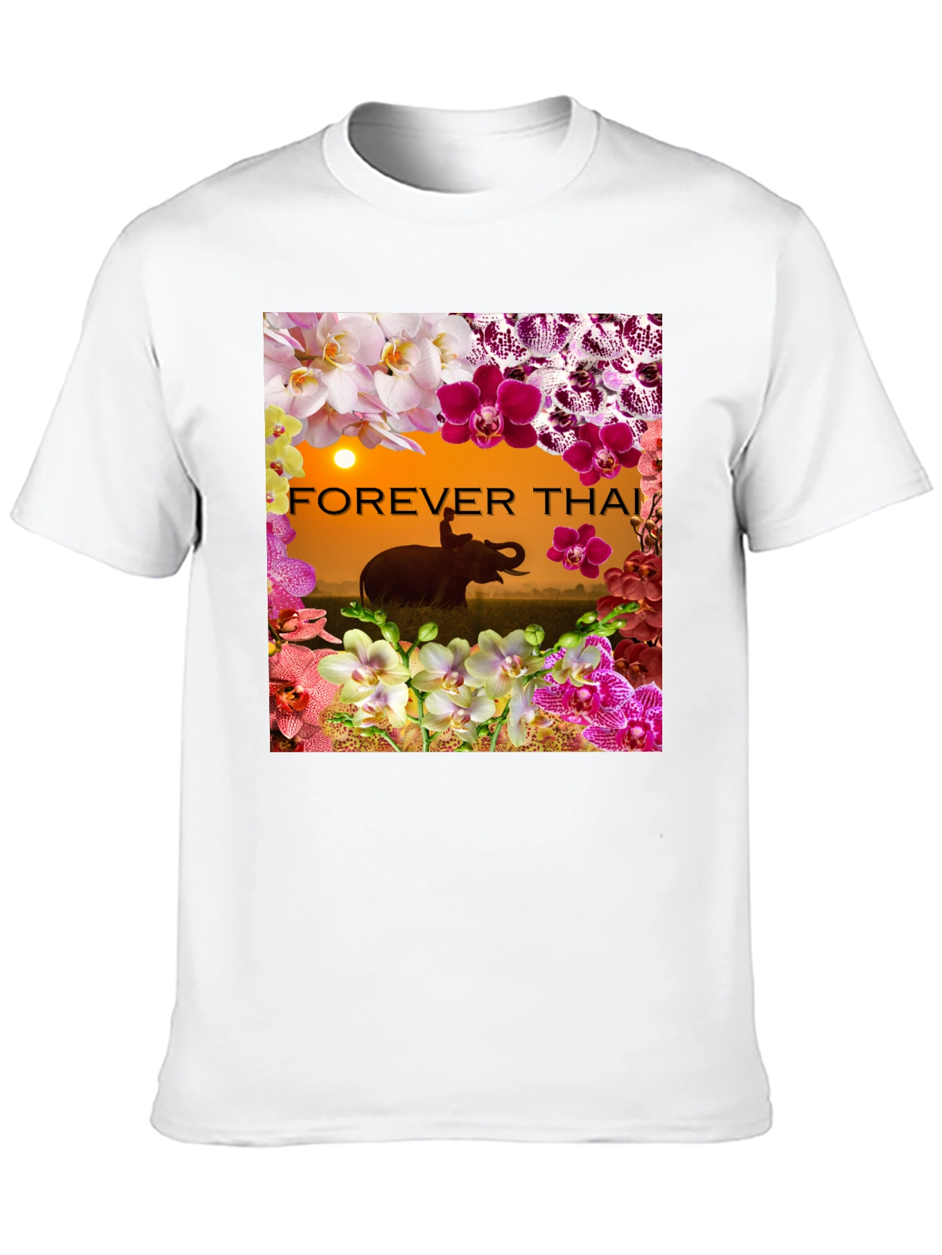 Forever Thai Elephant Orchid T-Shirt