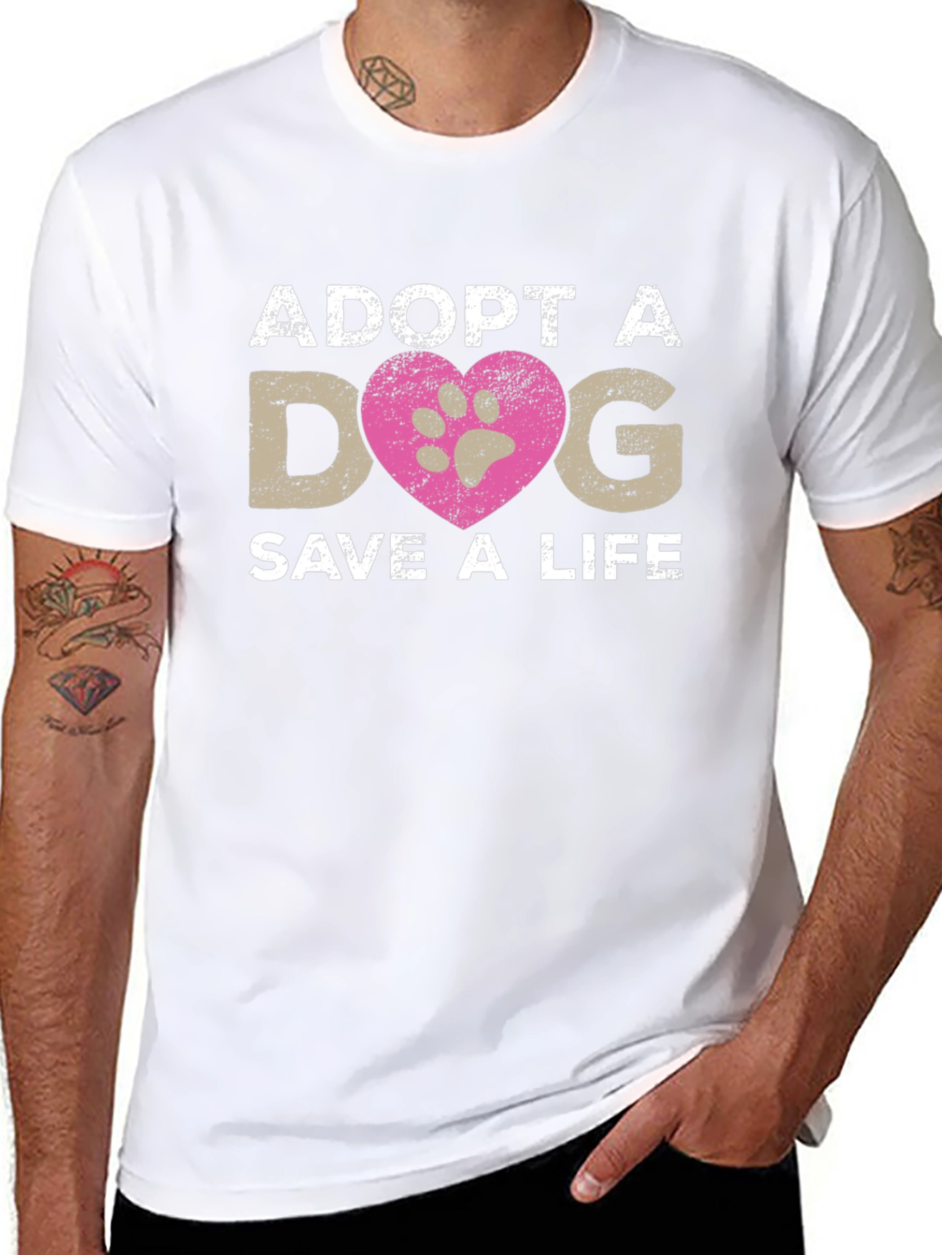 Adopt a Dog Save a Life T-Shirt