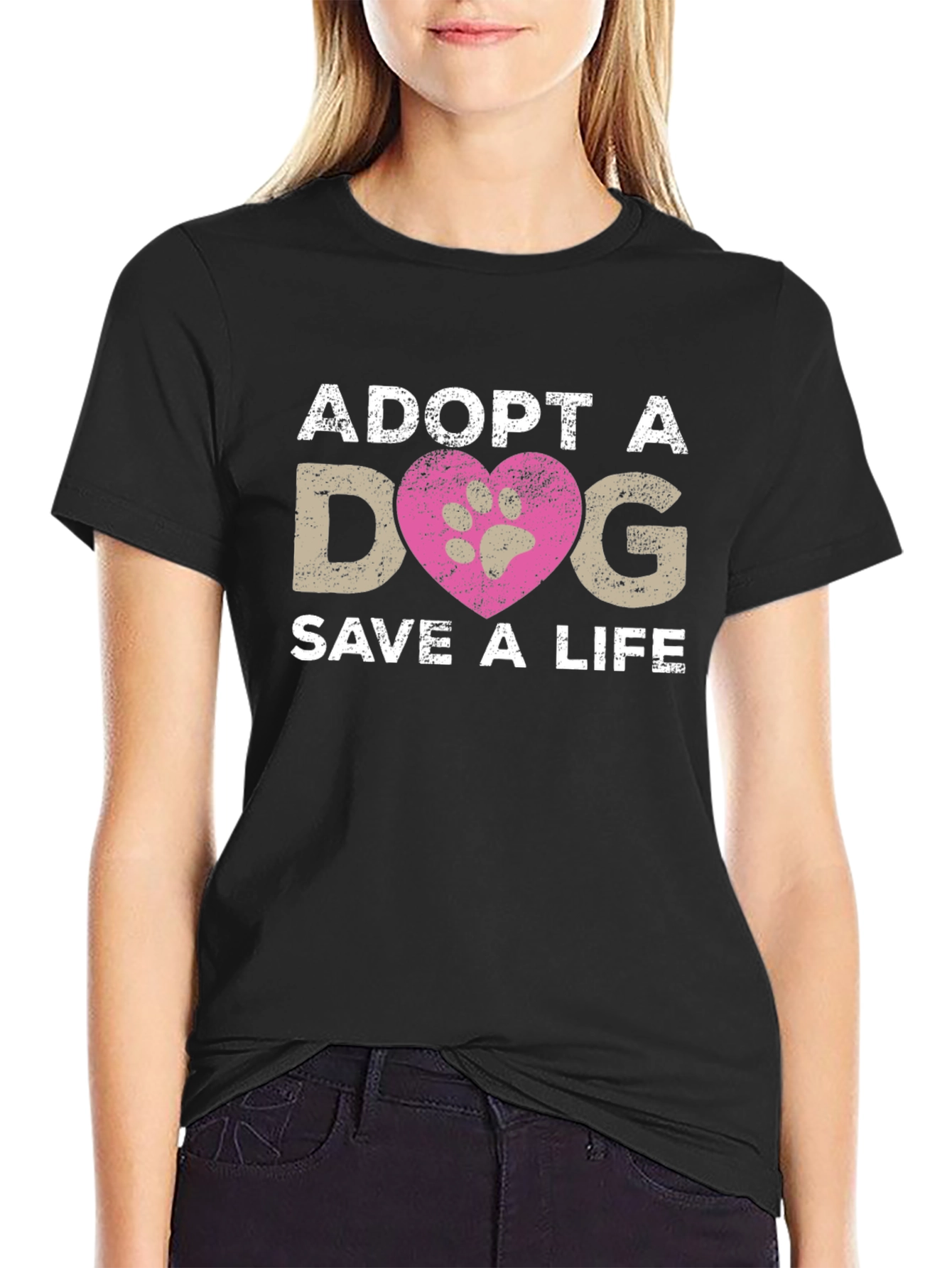 Adopt a Dog Save a Life T-Shirt