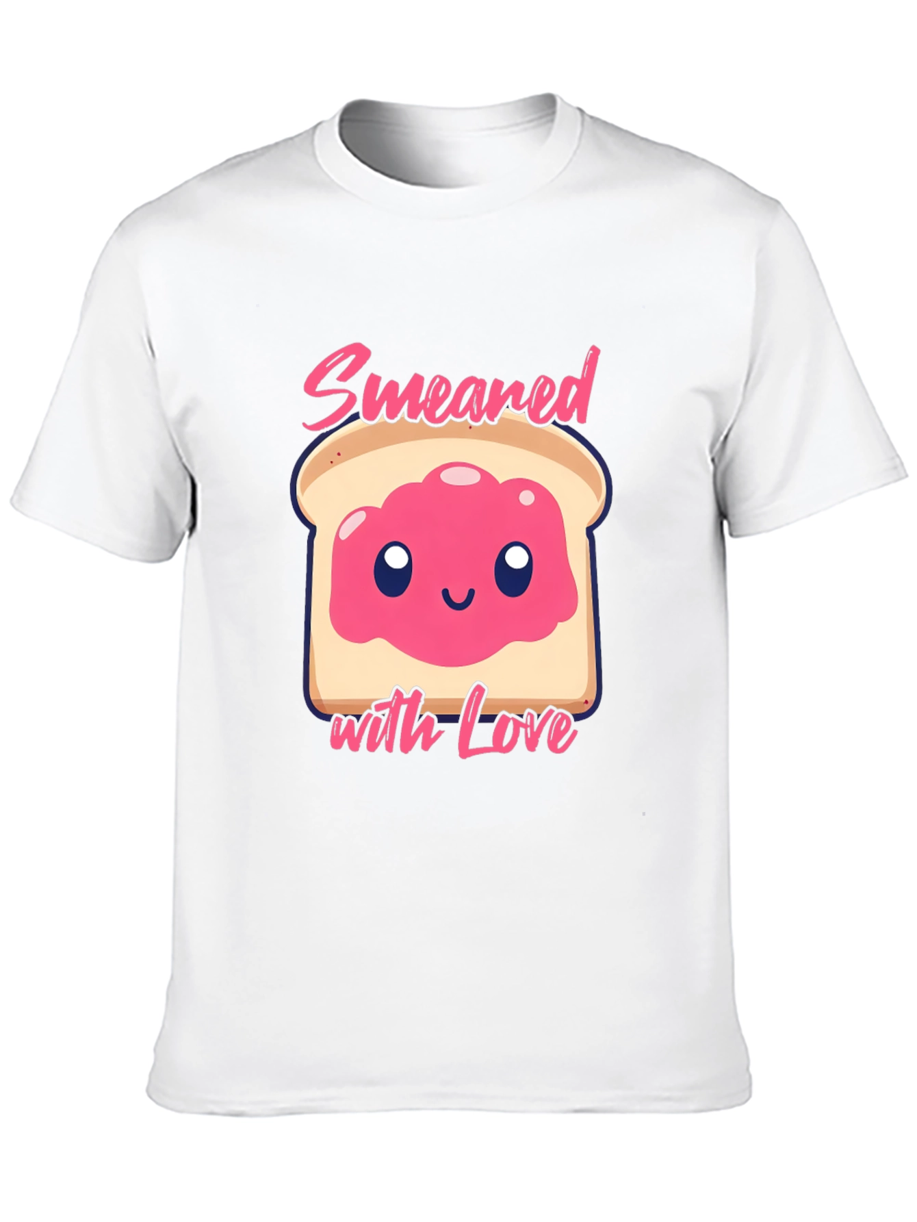 Smear with Love T-Shirt Funny Foodie Graphic Tee