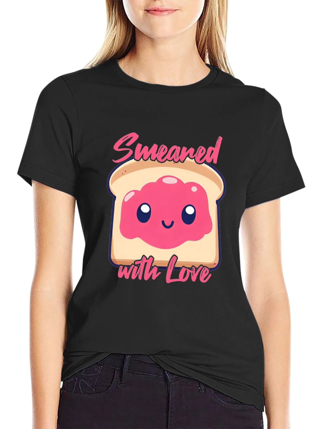 Smear with Love T-Shirt Funny Foodie Graphic Tee