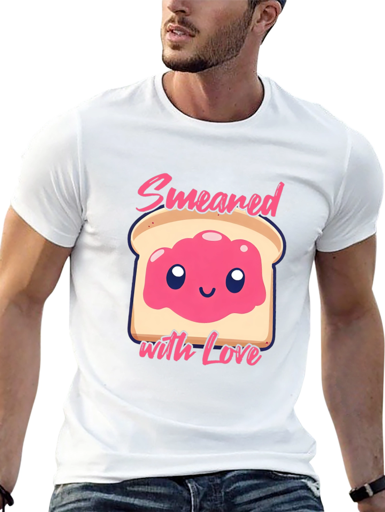 Smear with Love T-Shirt Funny Foodie Graphic Tee