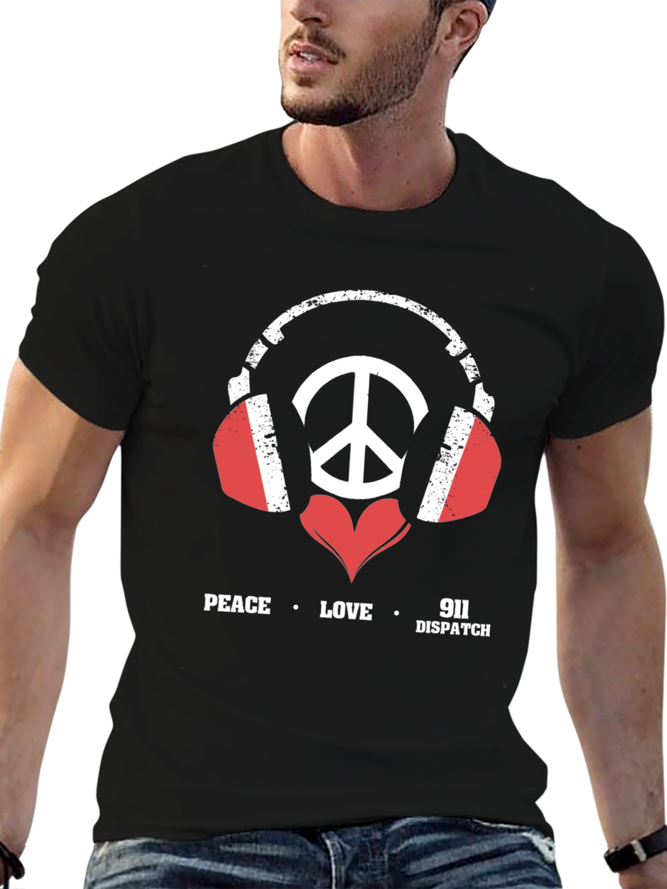 Peace Love 911 Dispatch T-Shirt