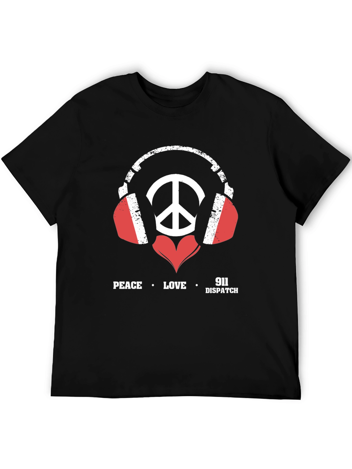 Peace Love 911 Dispatch T-Shirt