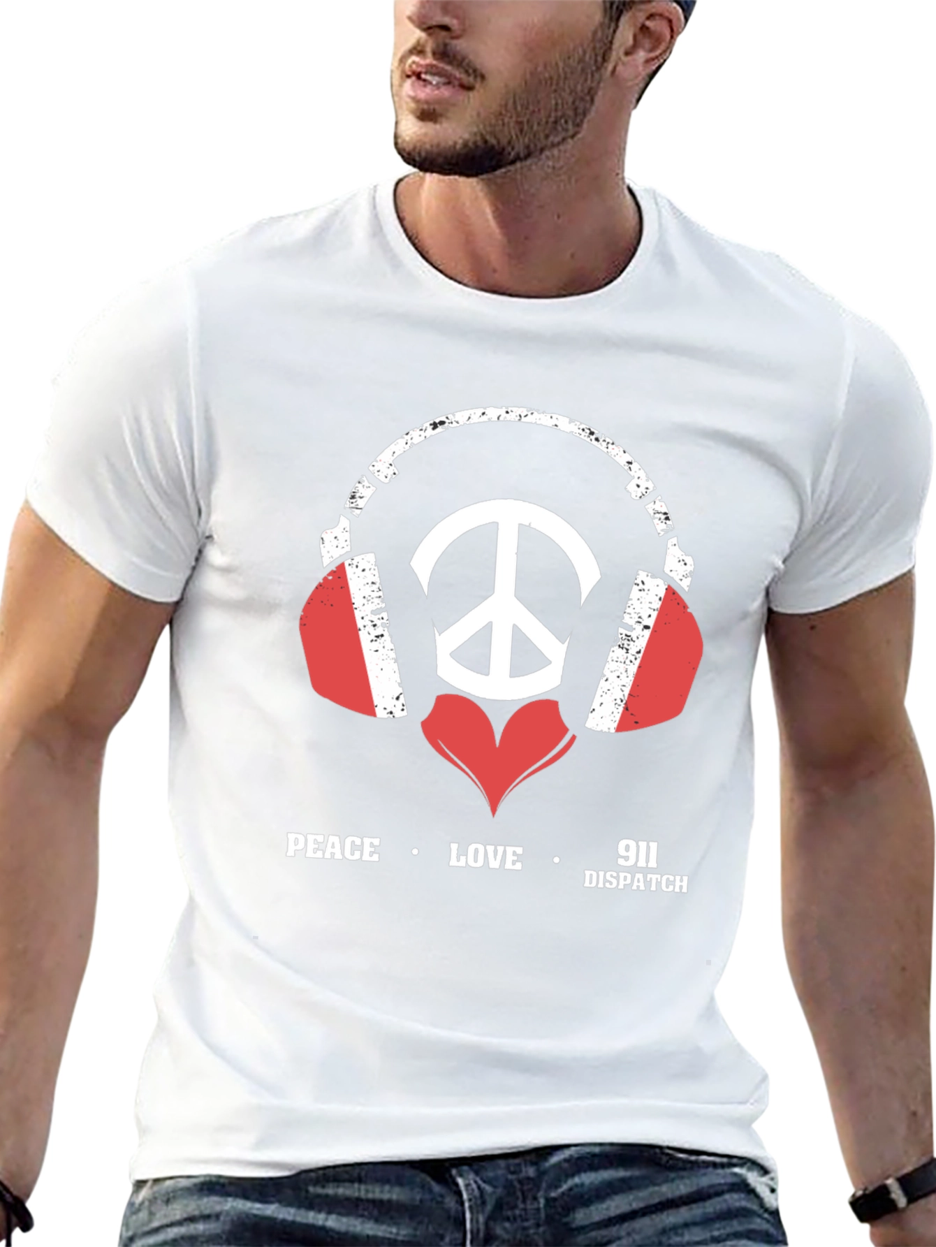 Peace Love 911 Dispatch T-Shirt