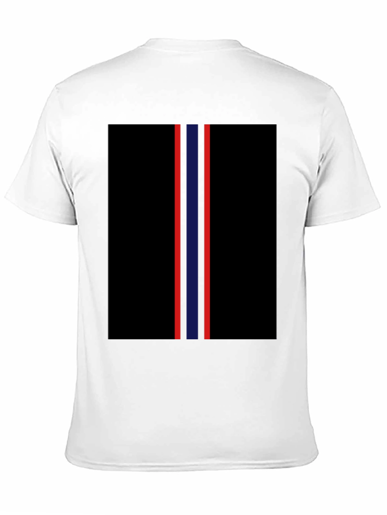 Striped Graphic Tee - Bold Style Comfortable Fit