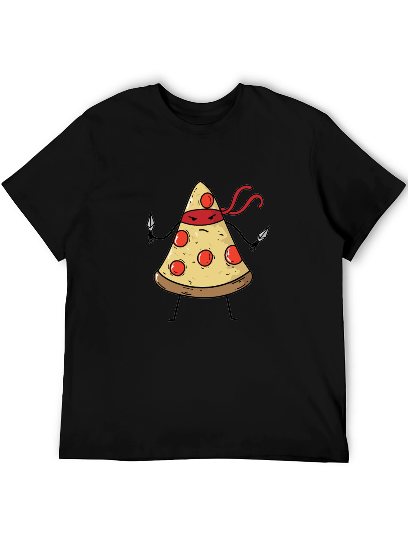 Pizza Ninja T-Shirt - Funny Graphic Tee