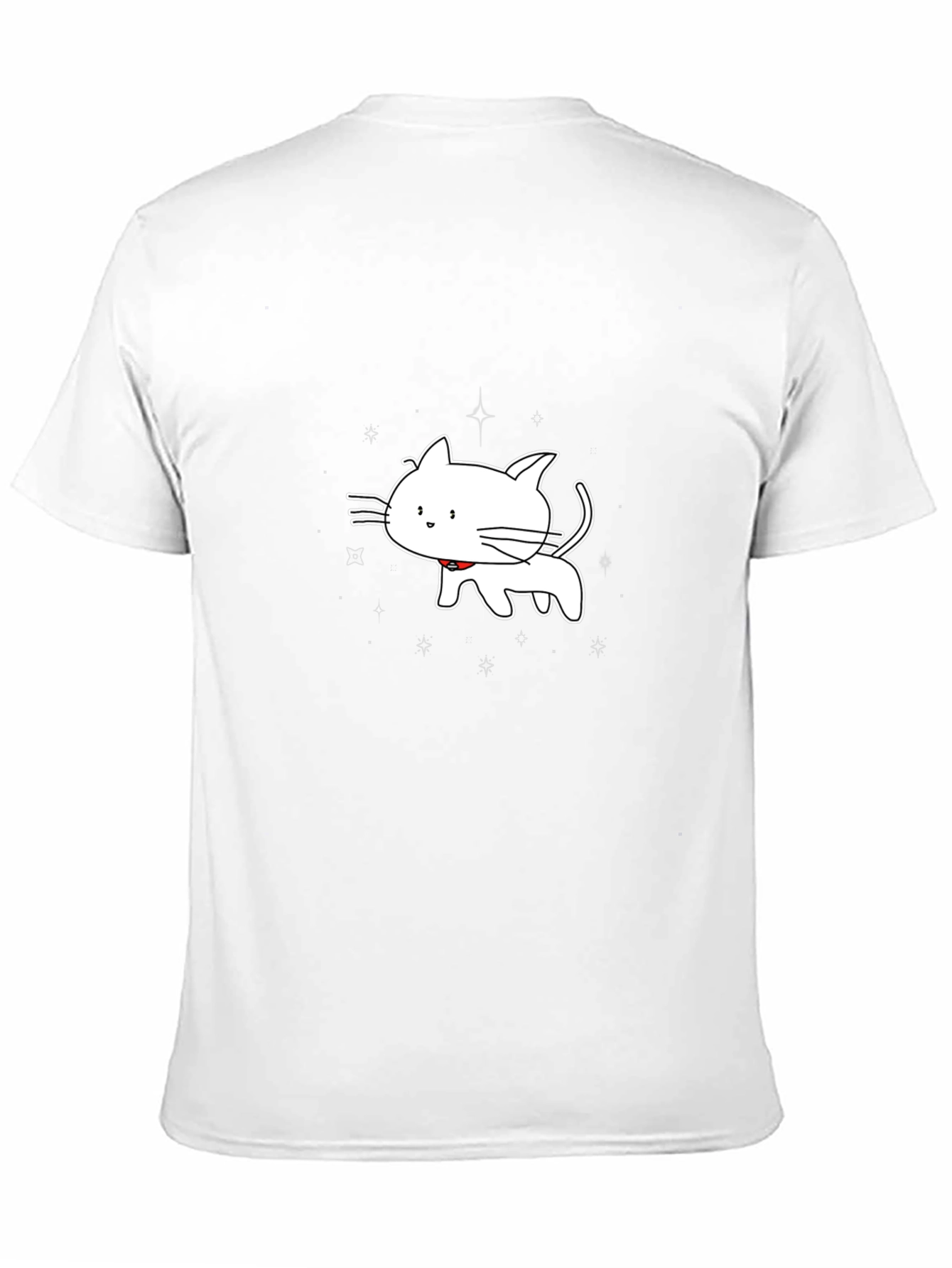 Cute Cartoon Cat T-Shirt