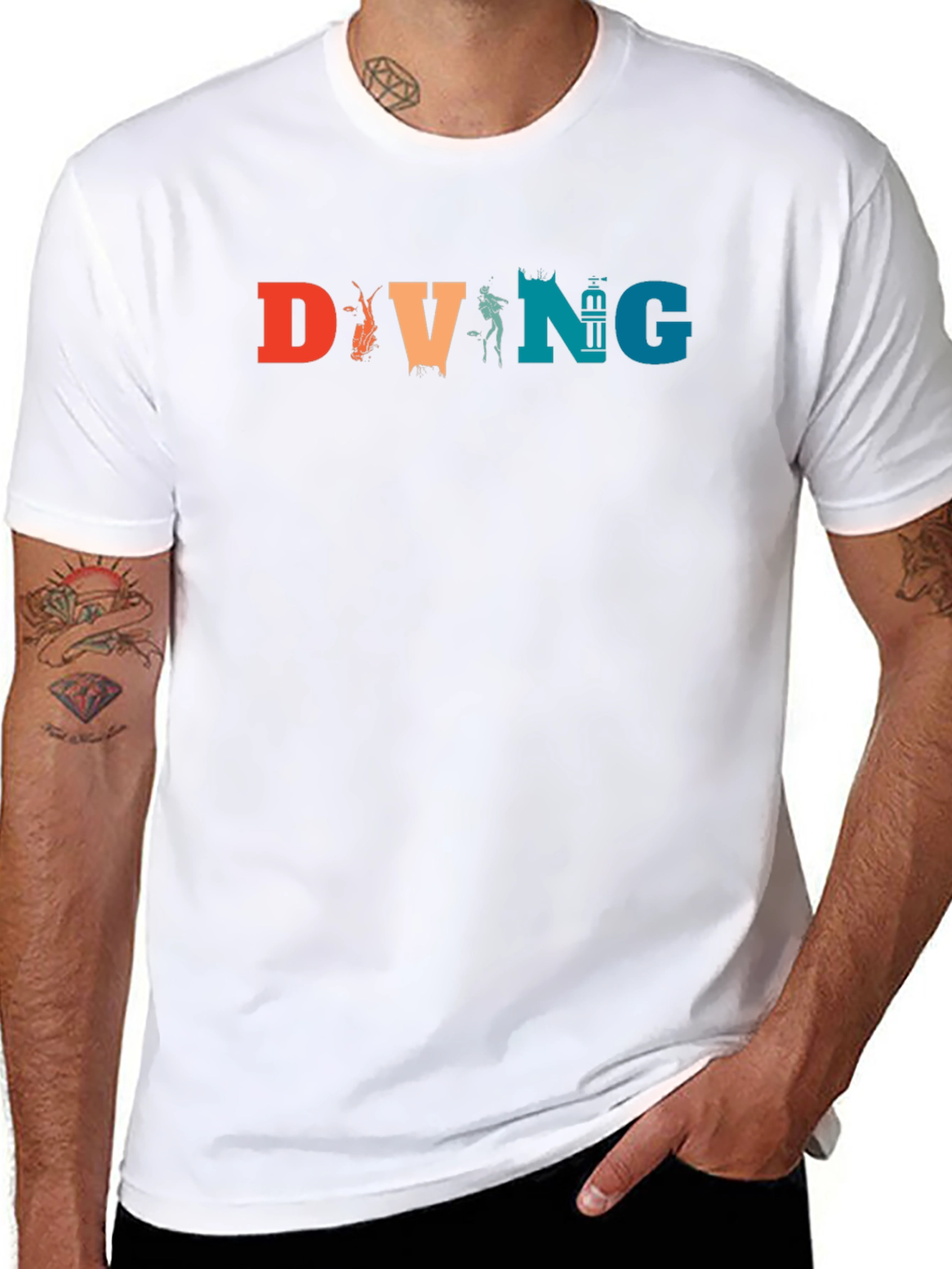 Retro Diving T-Shirt