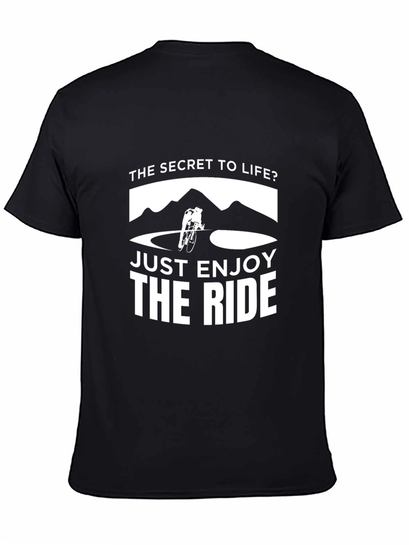 Enjoy The Ride Black T-Shirt