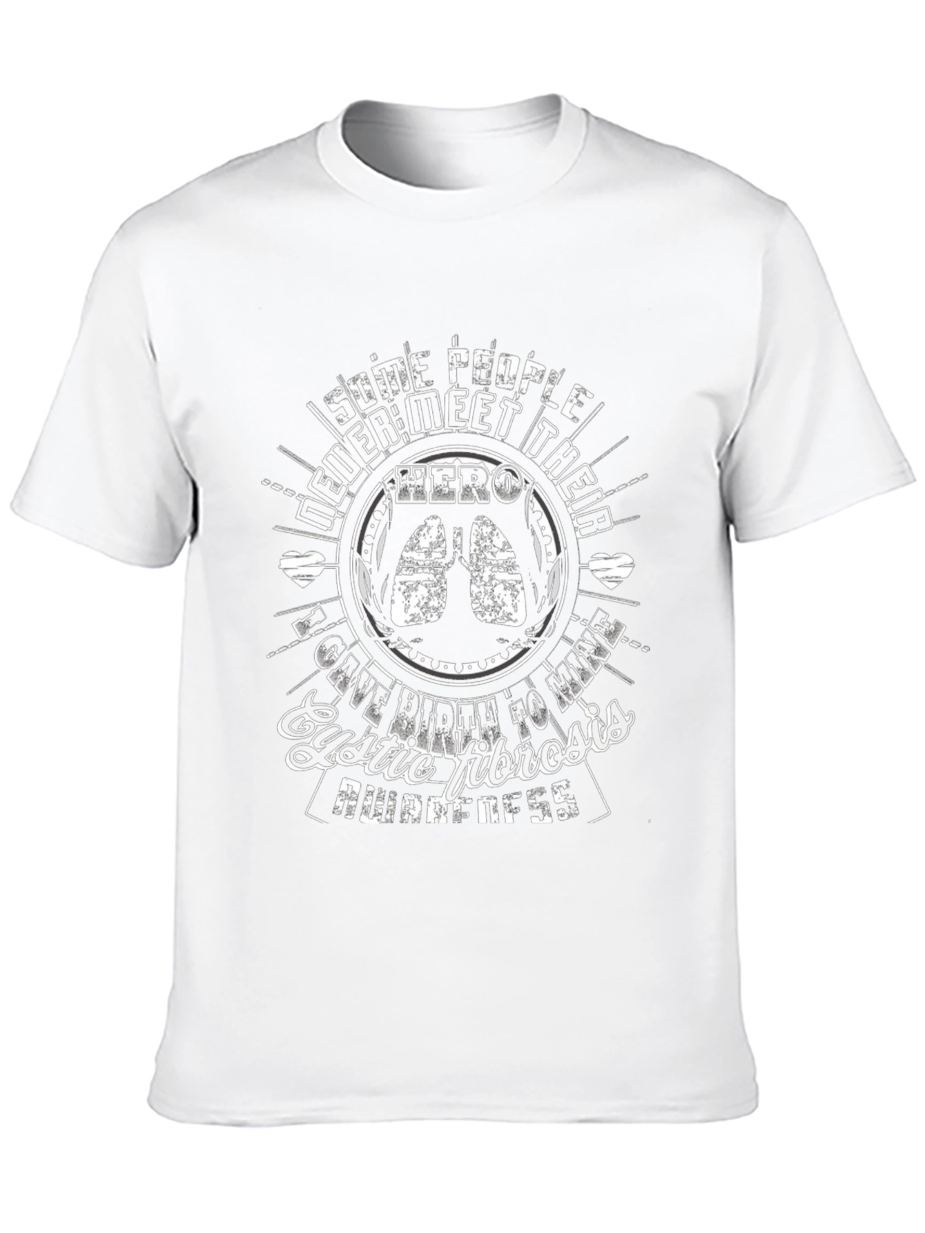 Cystic Fibrosis Awareness Graphic Tee