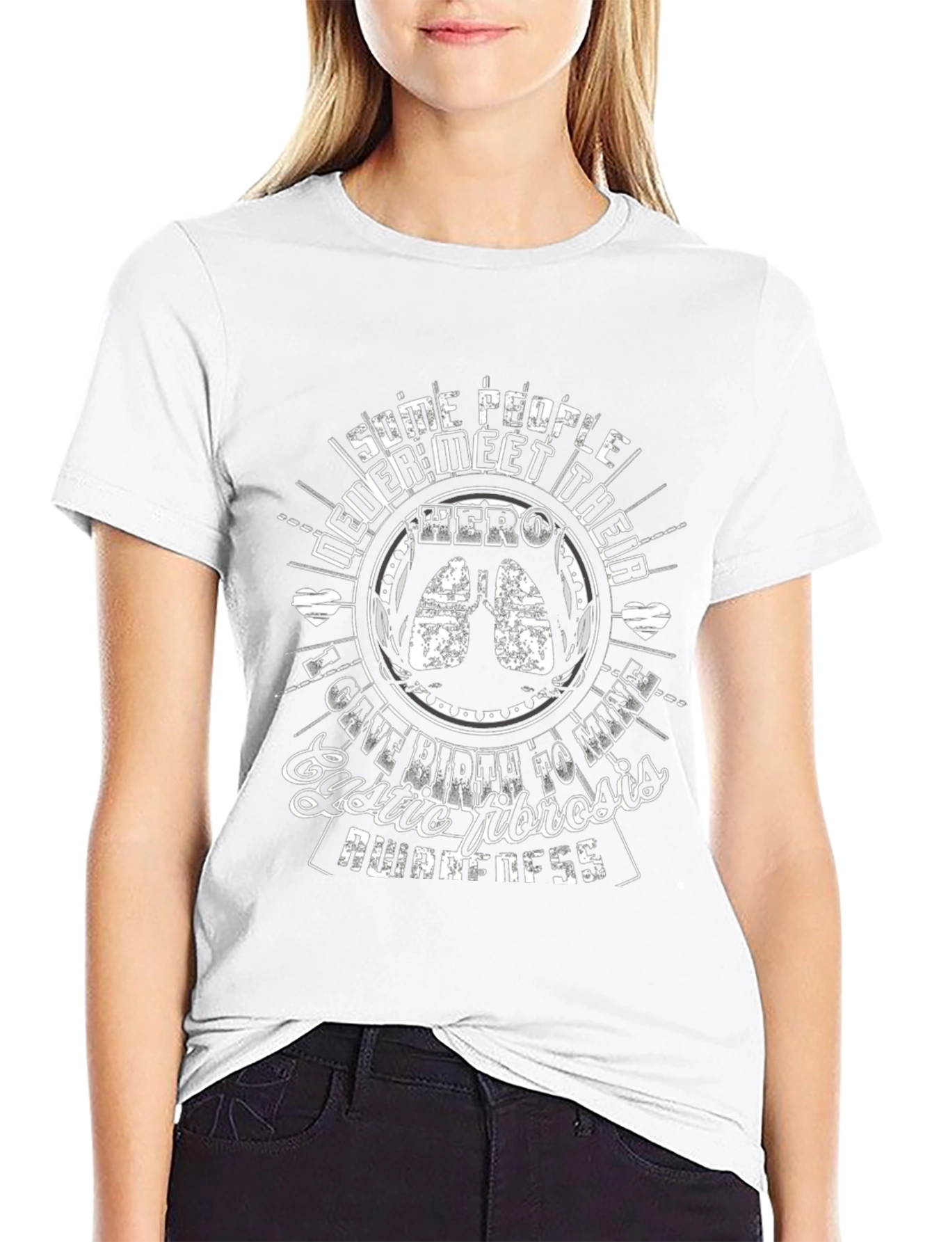 Cystic Fibrosis Awareness Graphic Tee