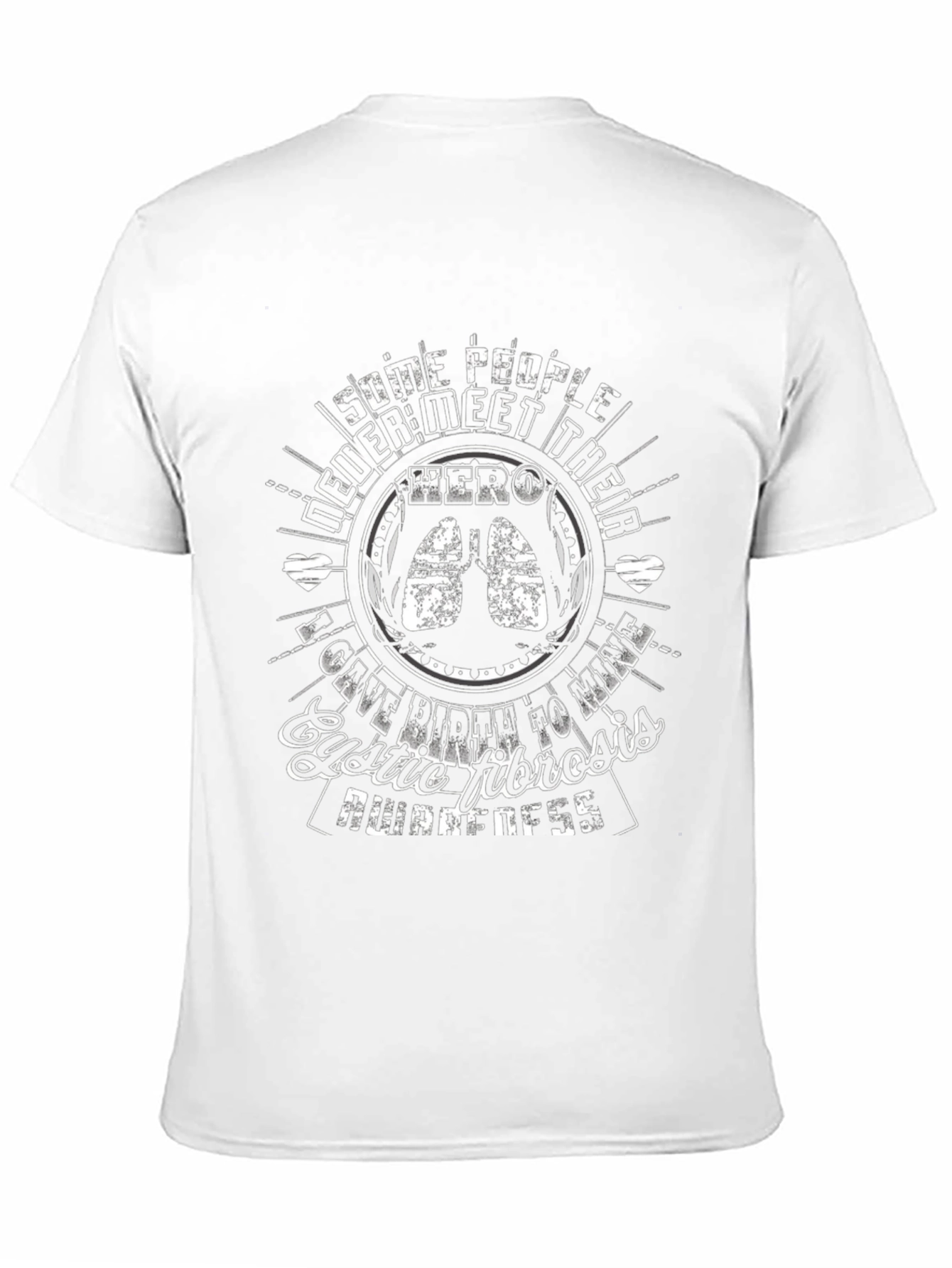 Cystic Fibrosis Awareness Graphic Tee