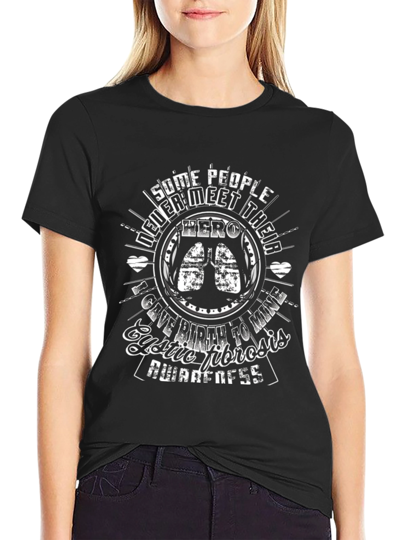 Cystic Fibrosis Awareness Graphic Tee