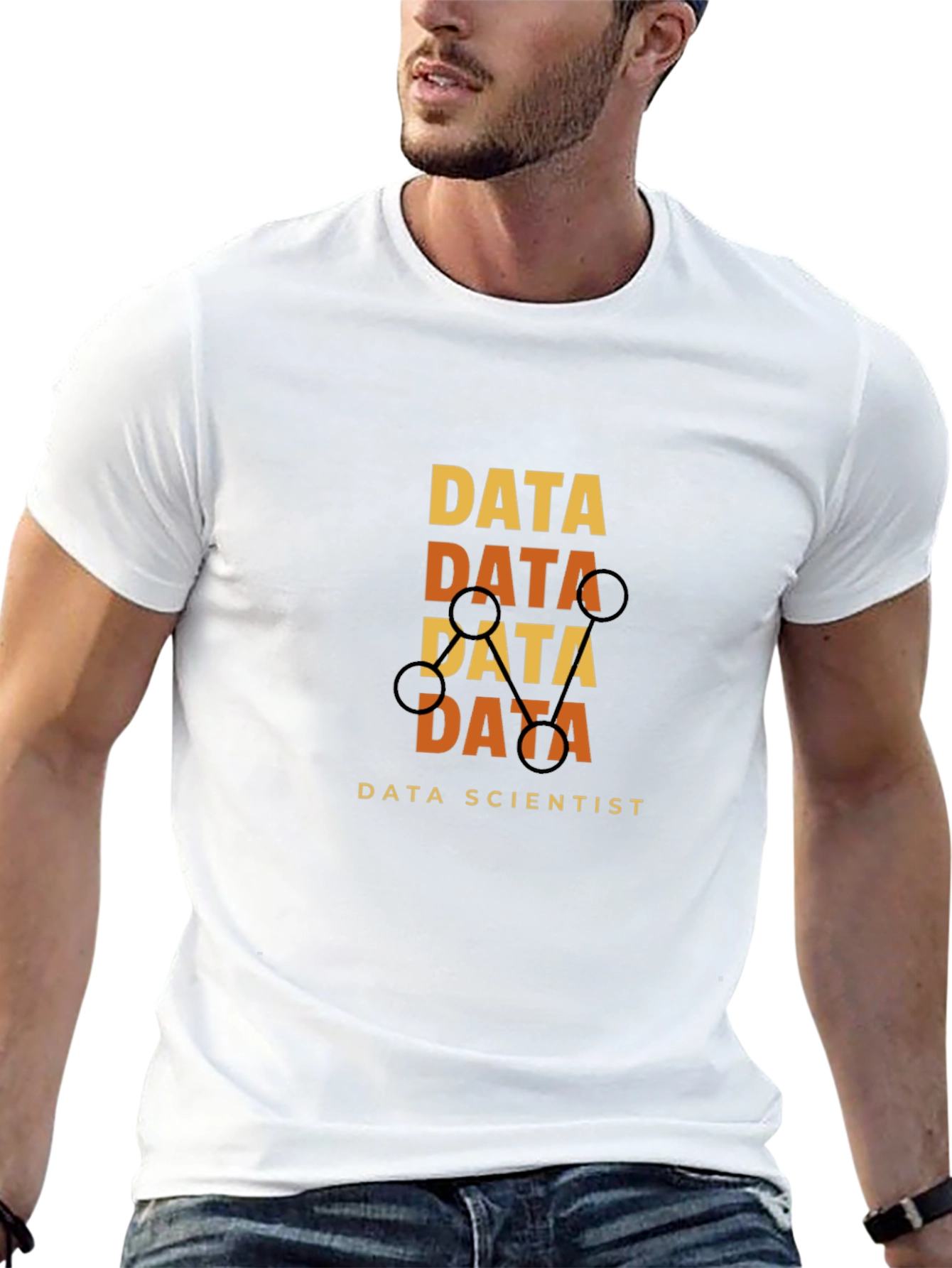 Data Scientist Graphic Tee - Black