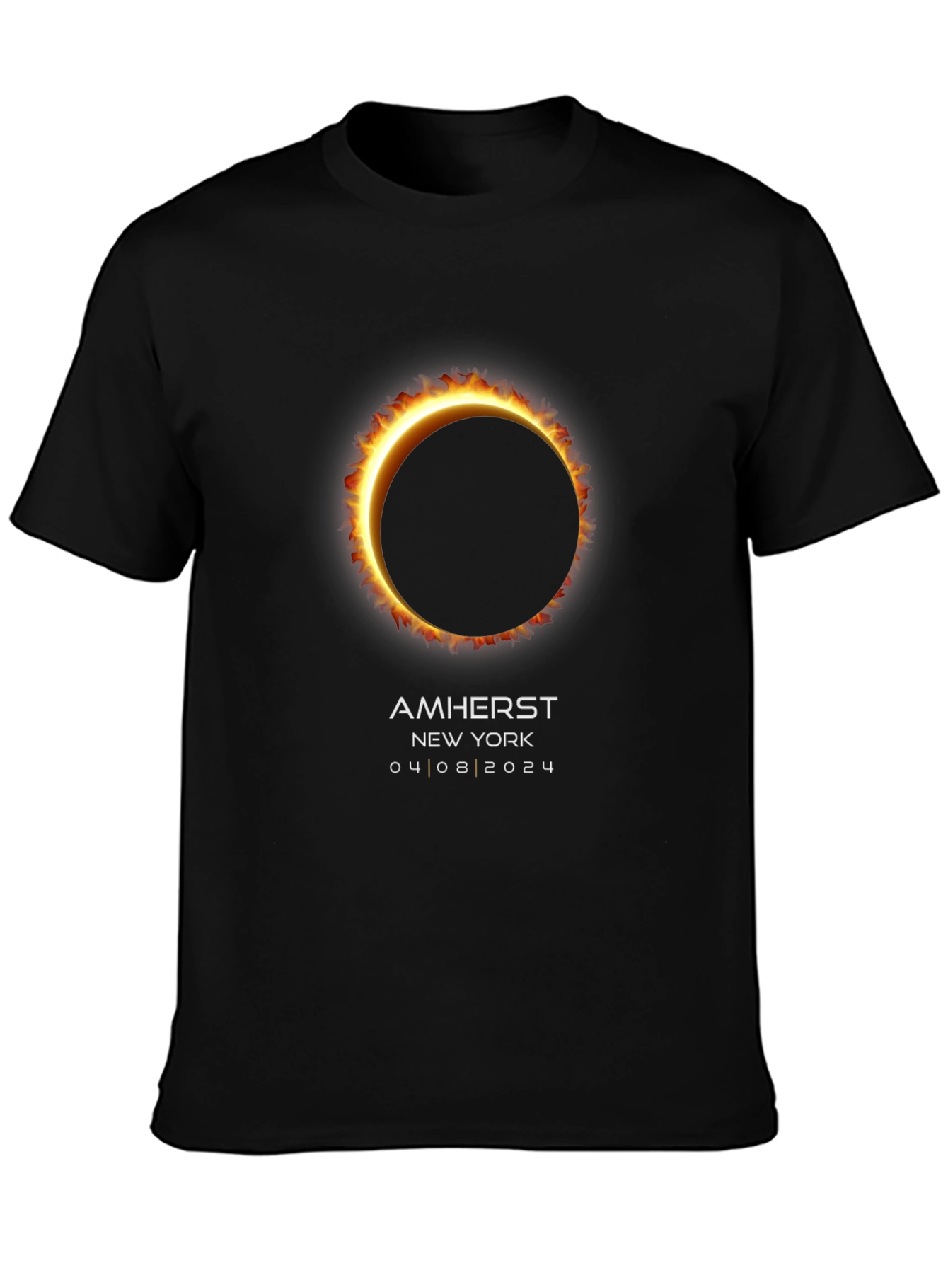 Amherst Eclipse T-Shirt - April 8 2024