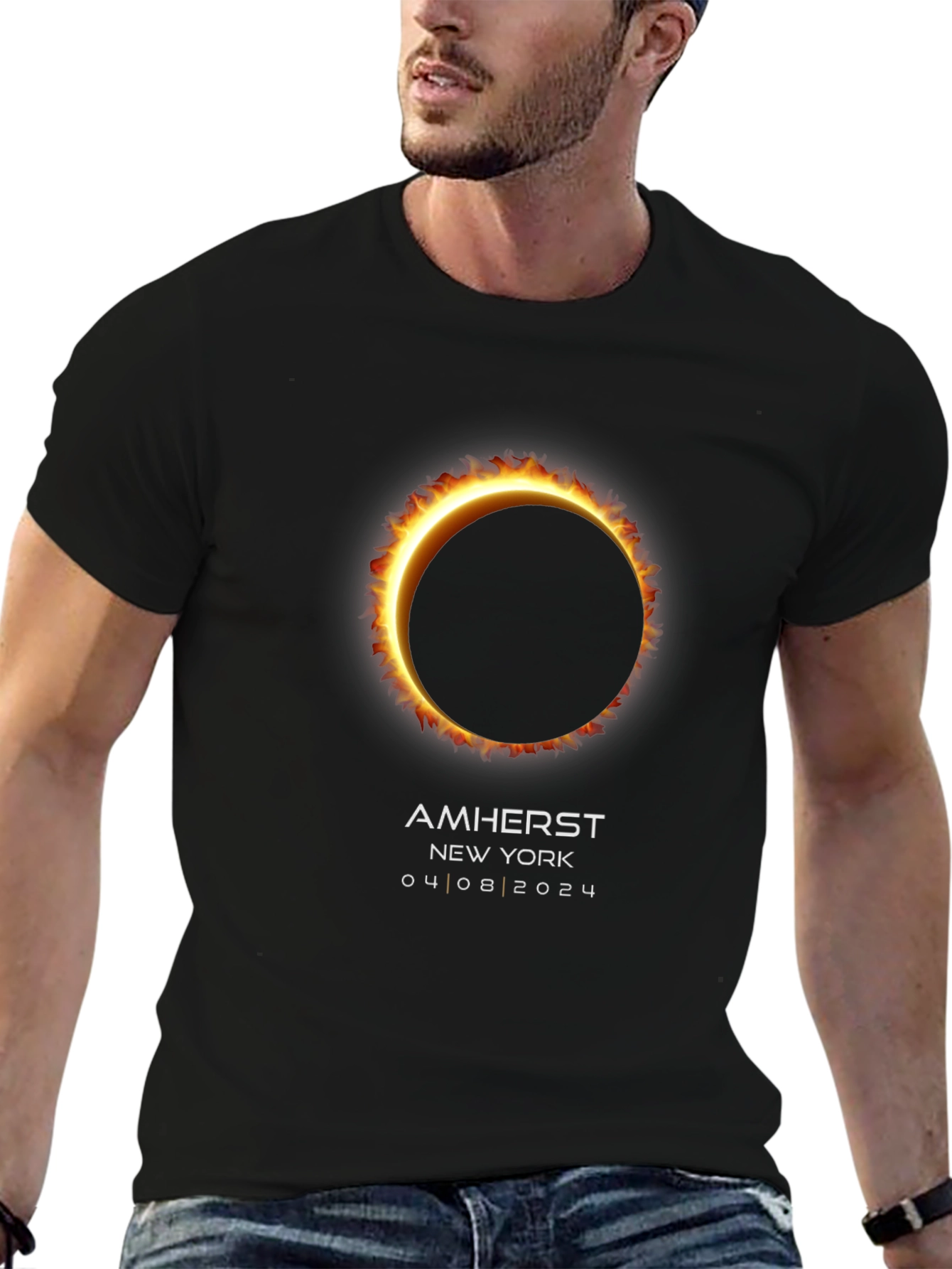 Amherst Eclipse T-Shirt - April 8 2024
