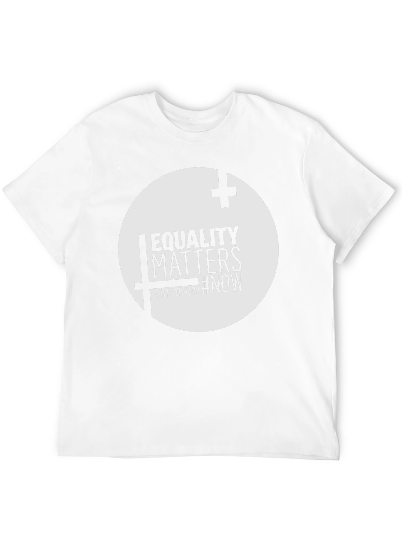 Equality Matters T-Shirt - Mens Black Graphic Tee