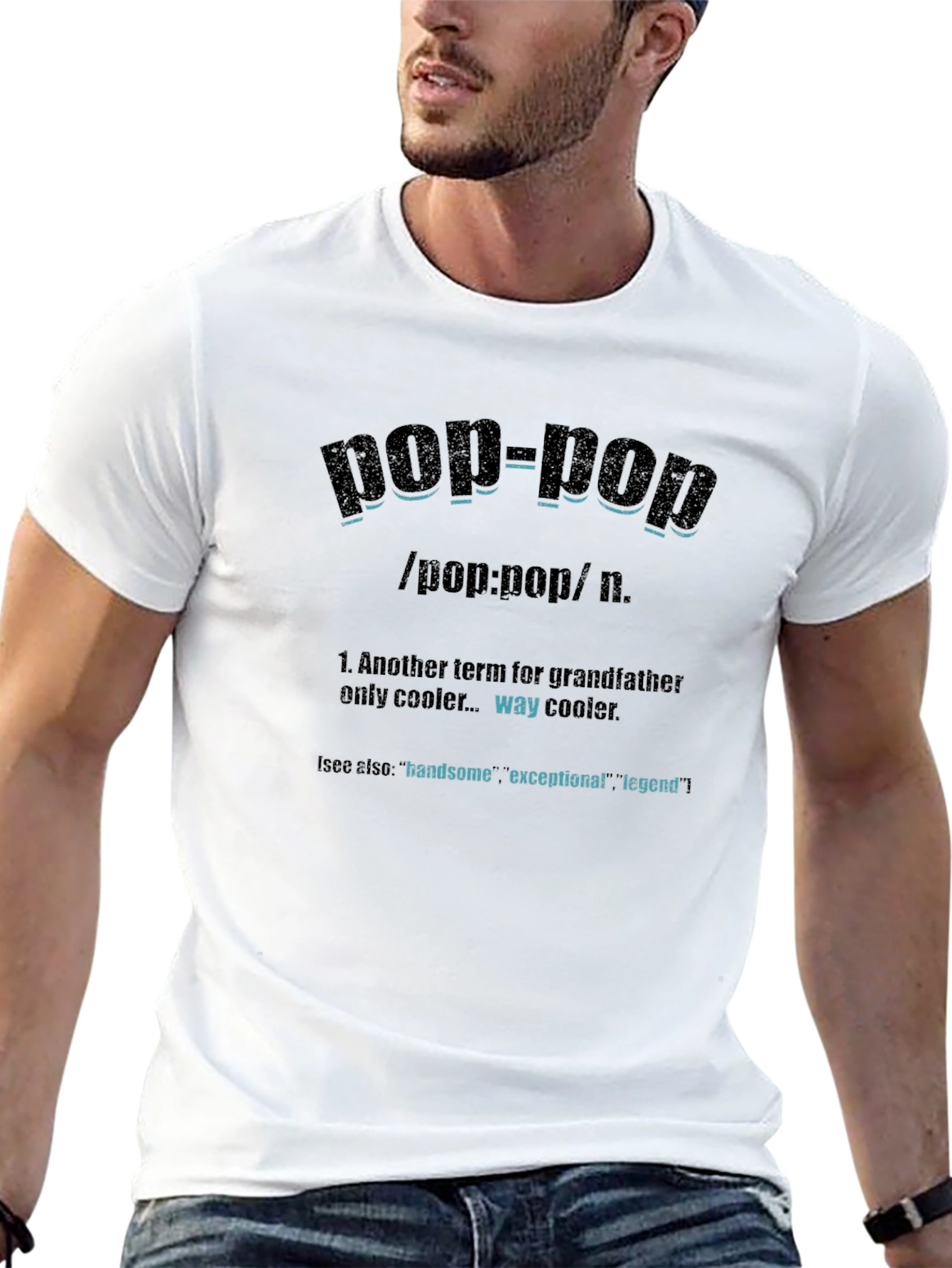 Pop-Pop Definition T-Shirt: Gift for Grandfathers