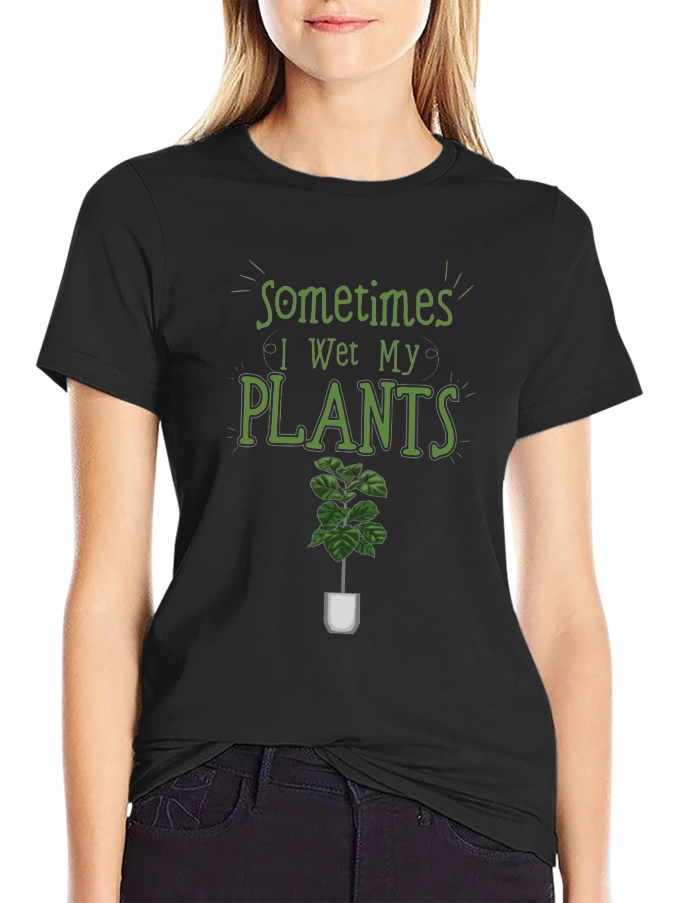Funny Plant Lover Graphic T-Shirt