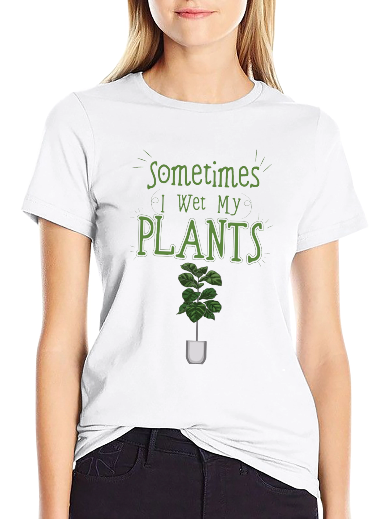 Funny Plant Lover Graphic T-Shirt