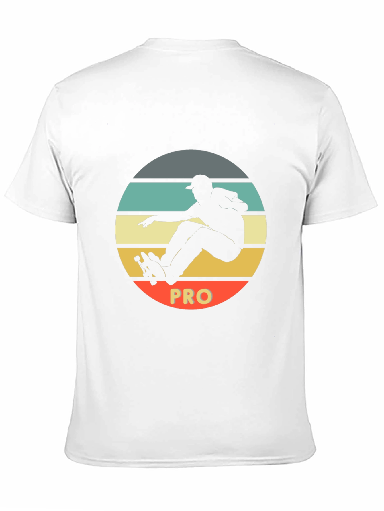 Skateboard Pro Black T-Shirt