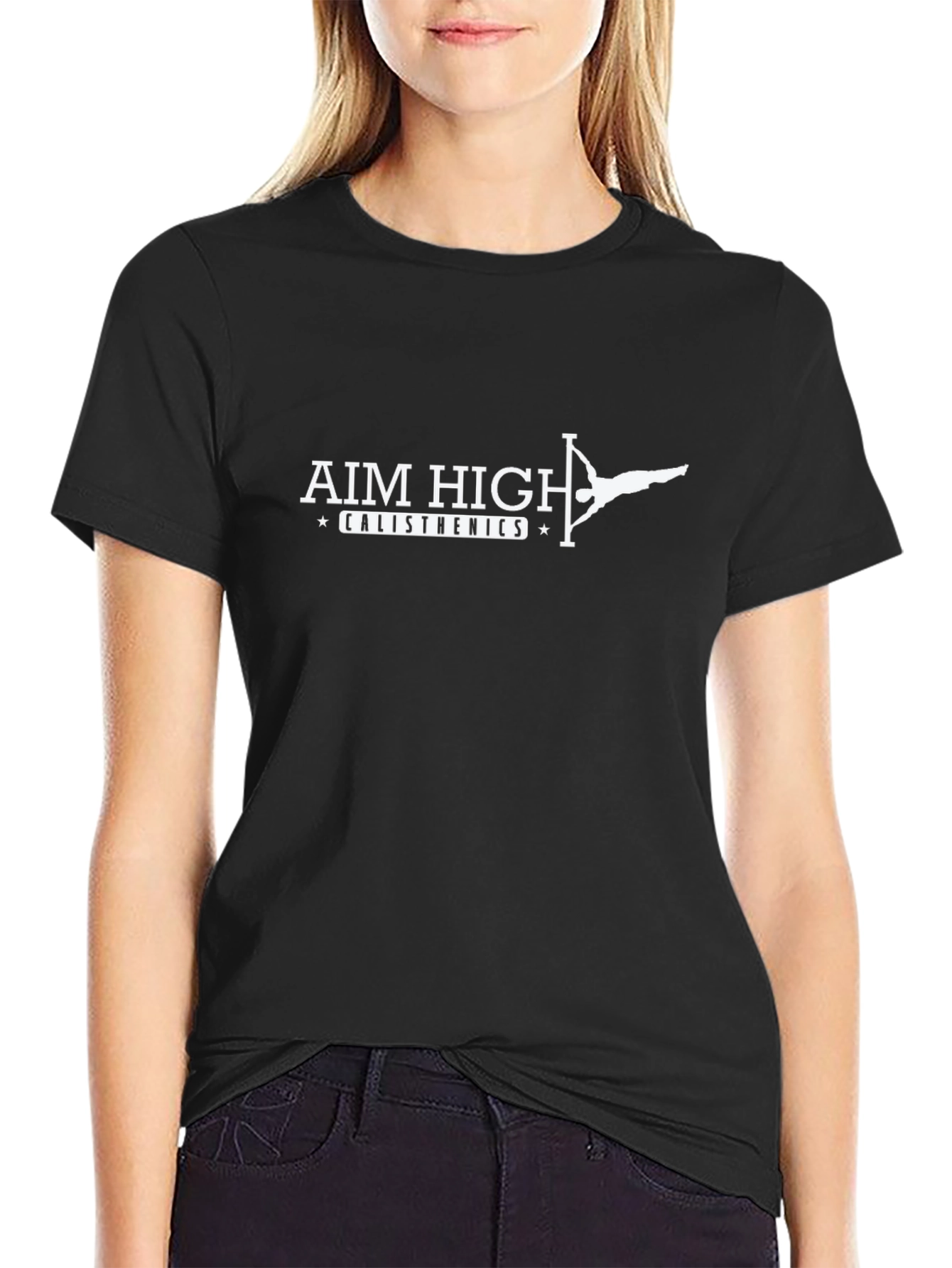 Aim High Calisthenics Black T-Shirt