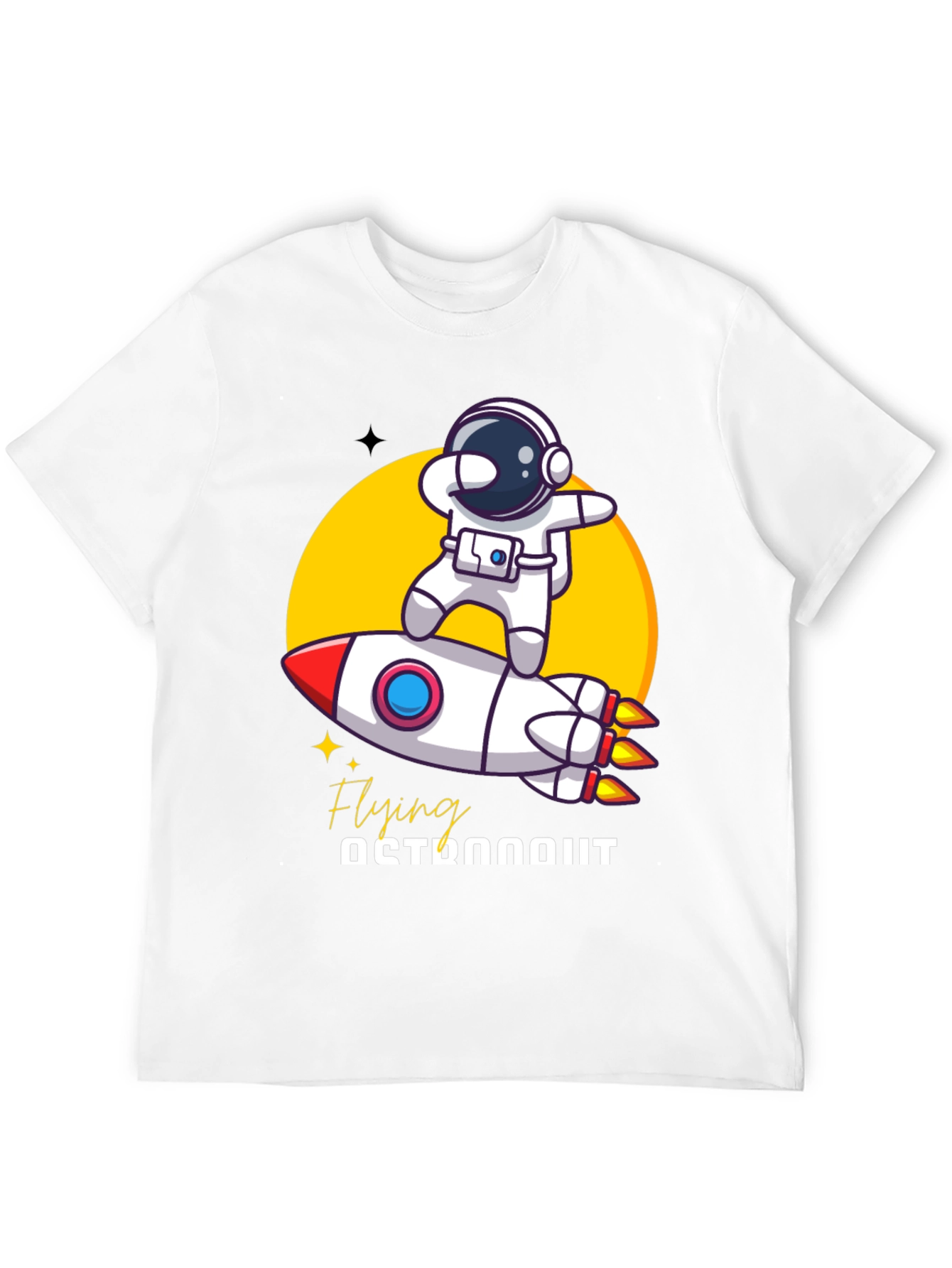 Astronaut Rocket T-Shirt - Fly High in Style!