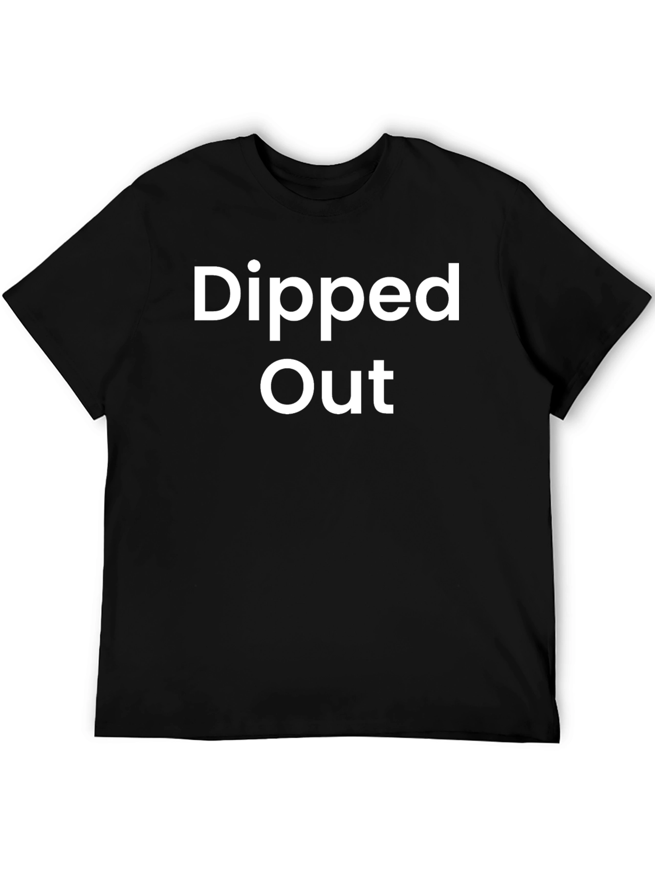 Dipped Out Graphic Tee - Stylish Comfort