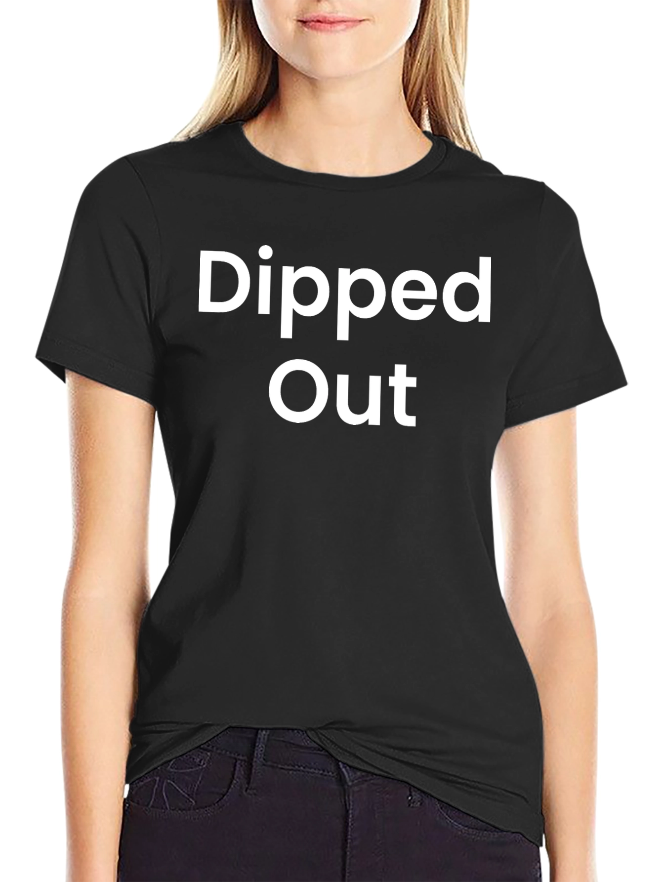 Dipped Out Graphic Tee - Stylish Comfort