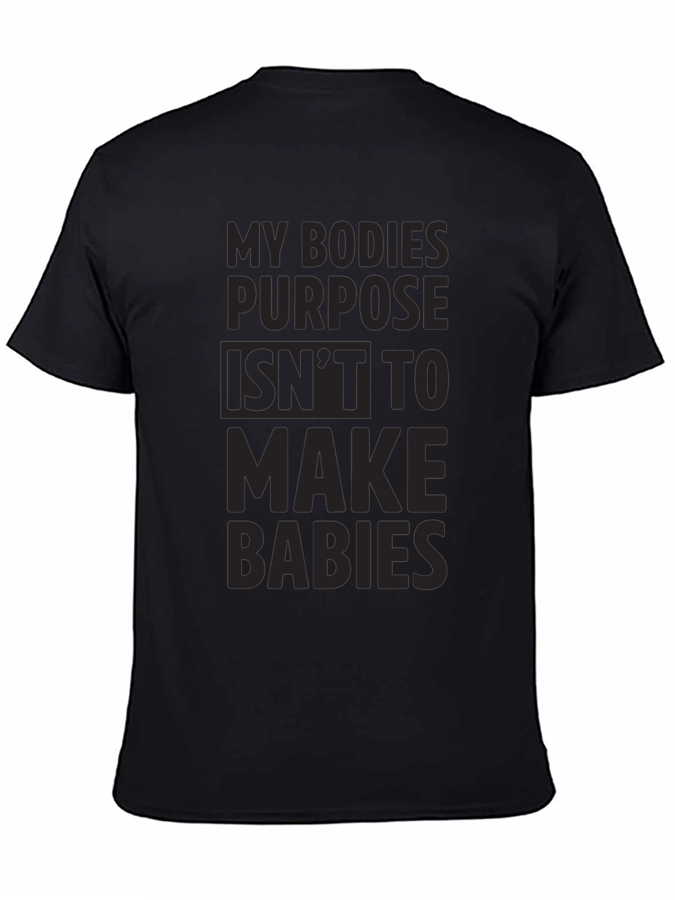 Pro-Choice T-Shirt: My Body My Purpose