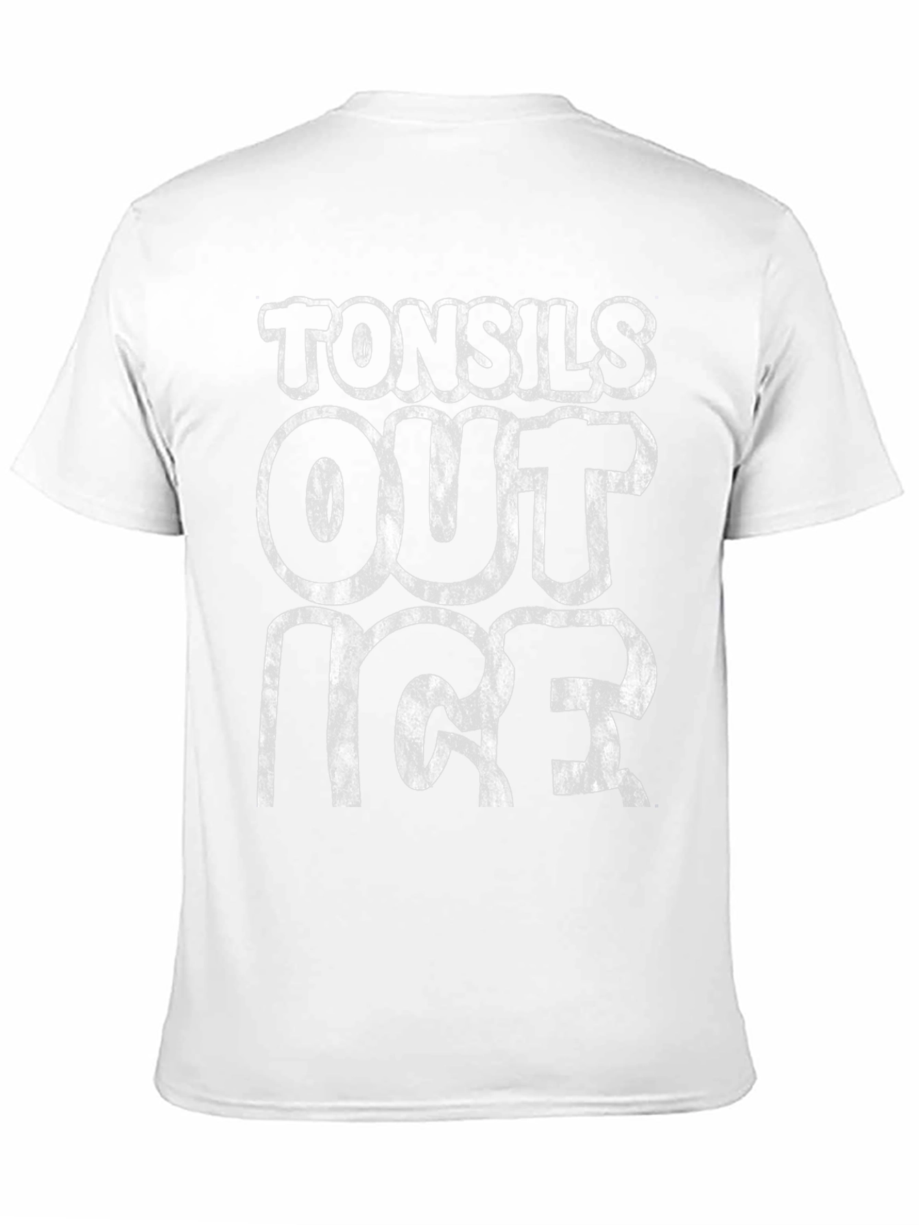 Tonsils Out Ice T-Shirt - Black Graphic Tee