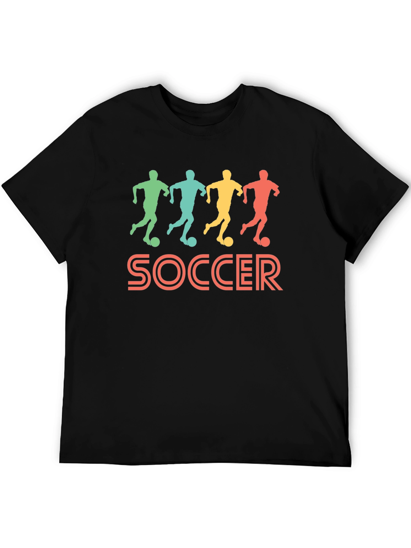 Retro Soccer Player Graphic Tee
