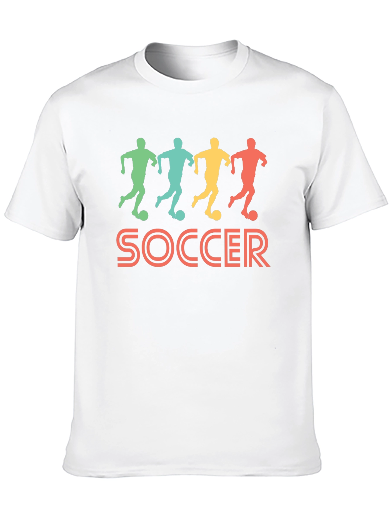 Retro Soccer Player Graphic Tee