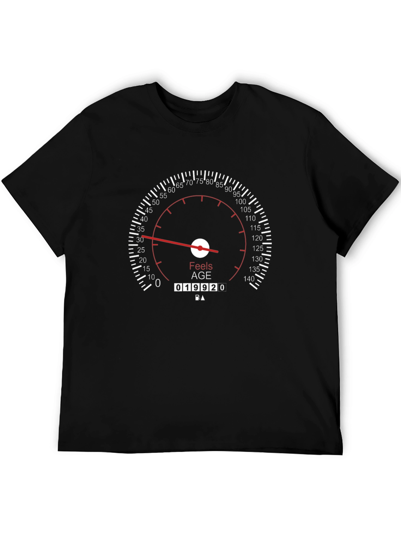 Feels Age T-Shirt - Black Novelty Design